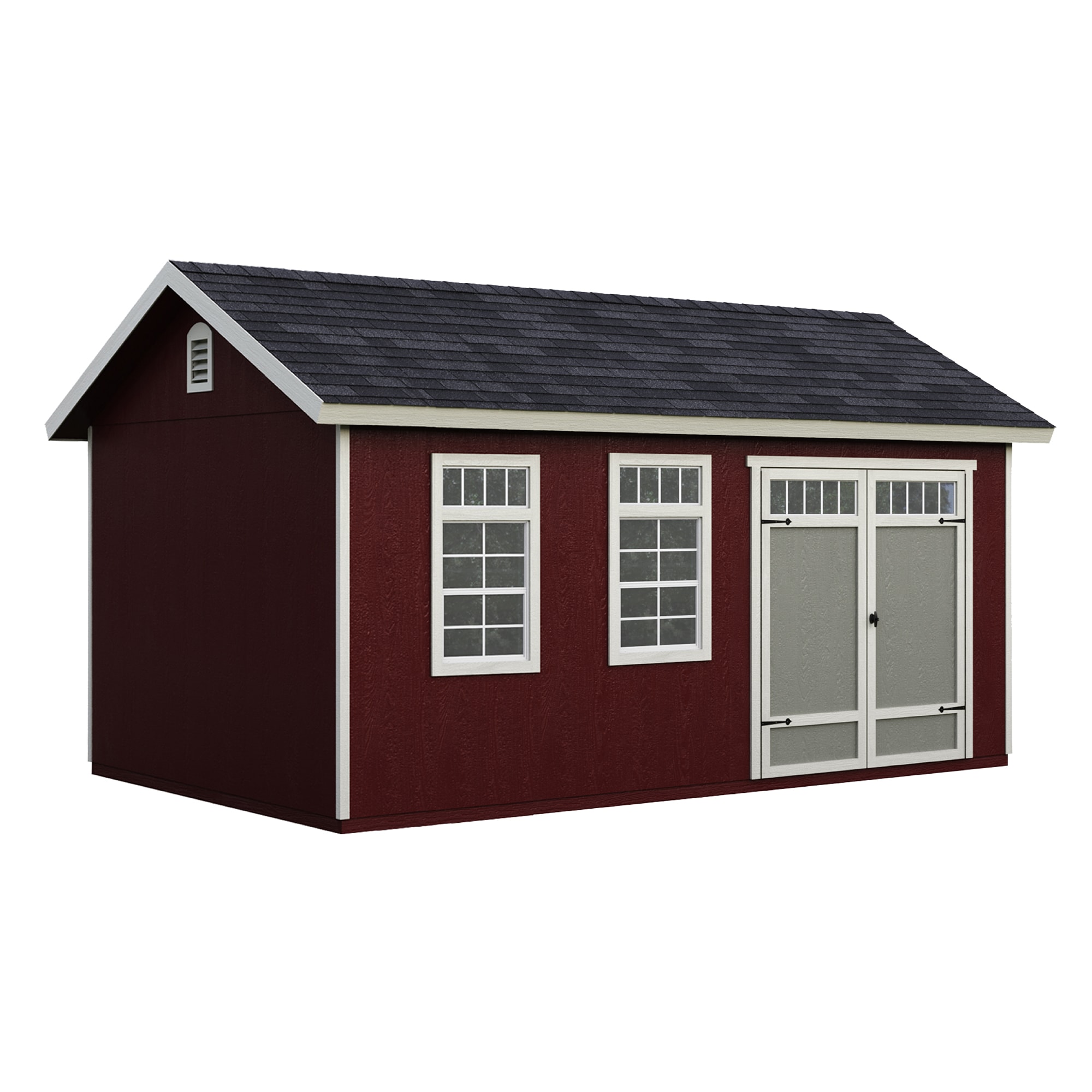 Heartland 19737-6 Biltmore 20-ft x 10-ft Gable Style Wood Outdoor Storage Shed with 1 Windows 1 Doors