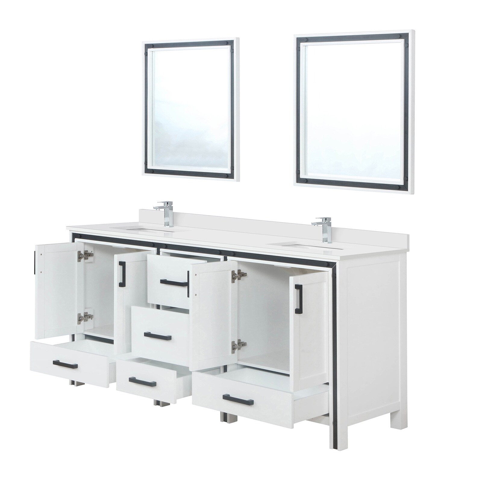Lexora LVZV72DA211 Bath-Vanity-Combo - View #6