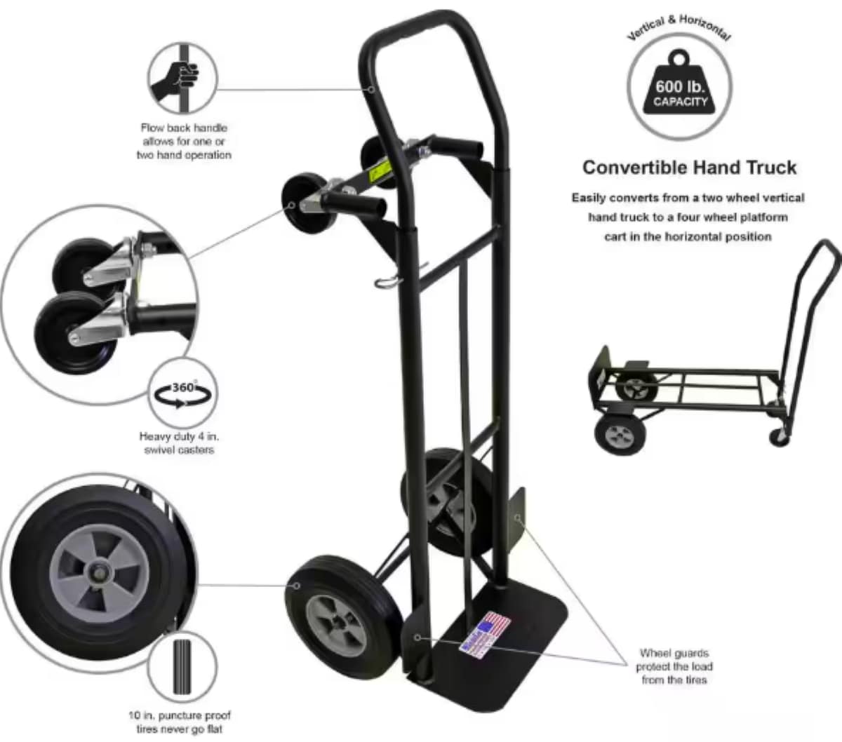 Milwaukee DC35081 Hand-Truck-Dollies - View #3