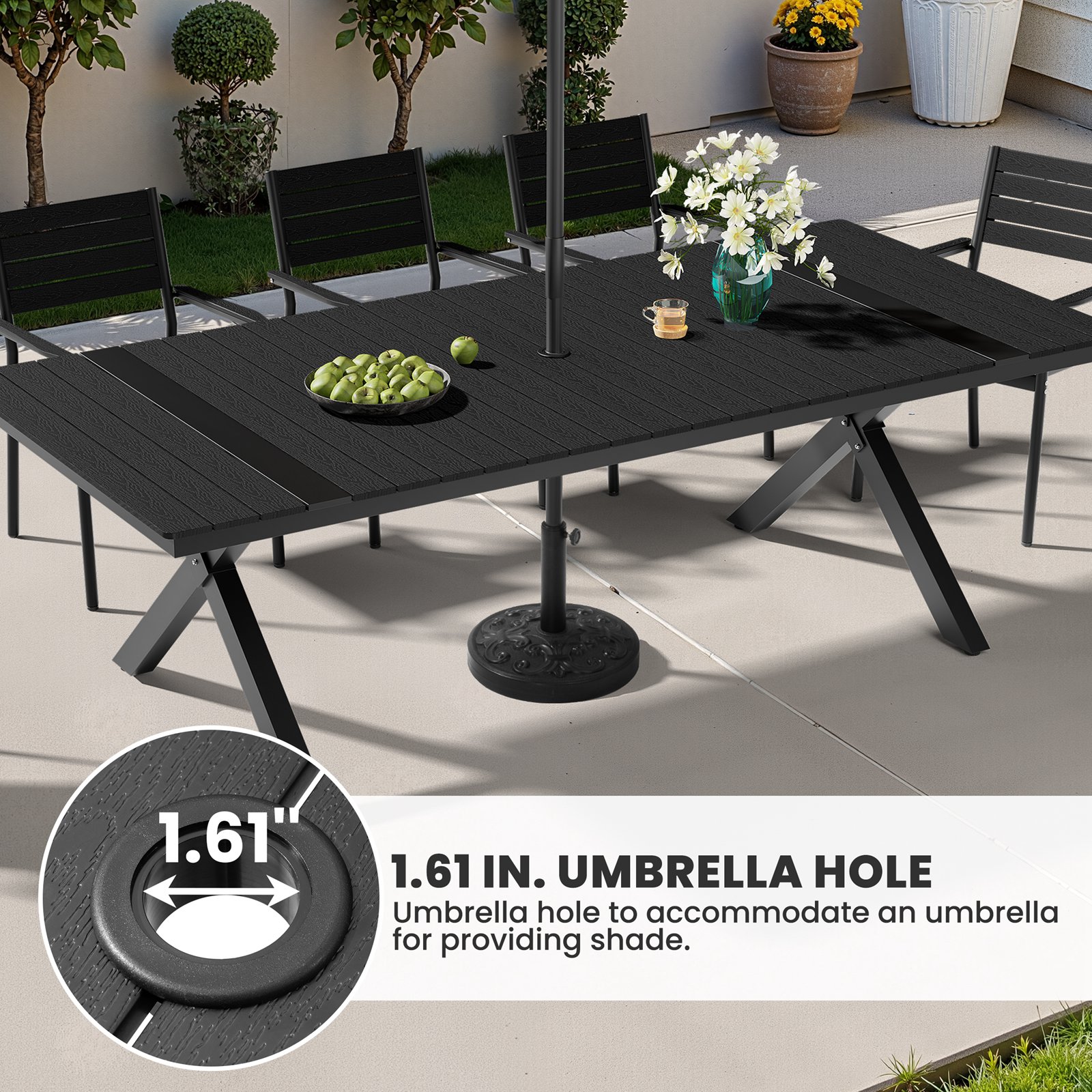 Crestlive Products CL-DC5020BLK-11 Patio-Dining-Sets - View #4