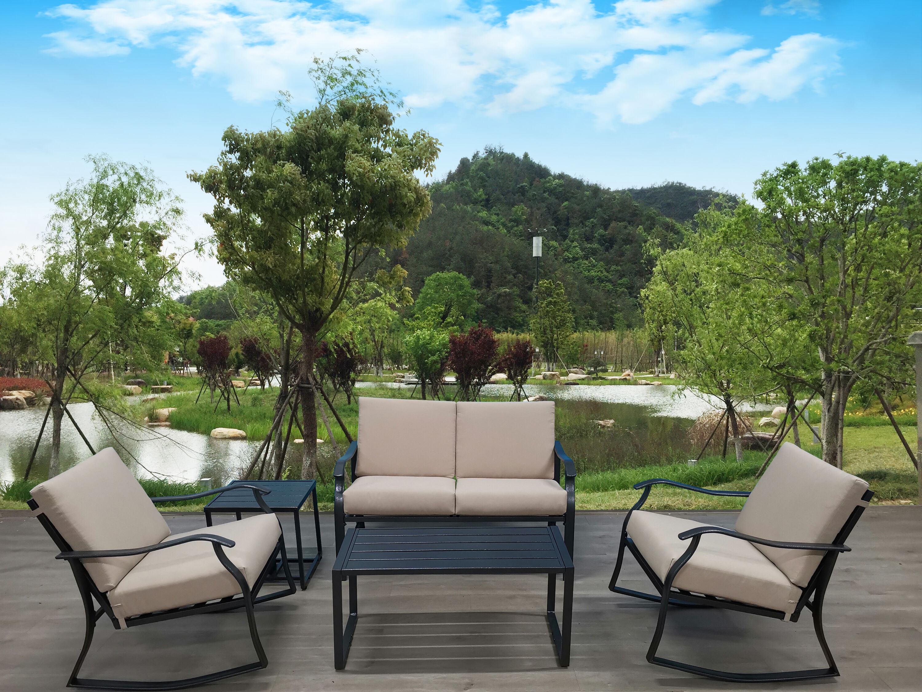Flynama YC-V-W656-S00003 Patio-Conversation-Sets - View #3