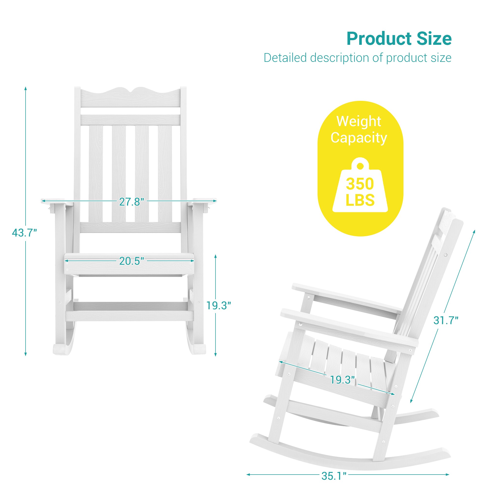 Sonkuki SD-RC-65-WT Patio-Chairs - View #3