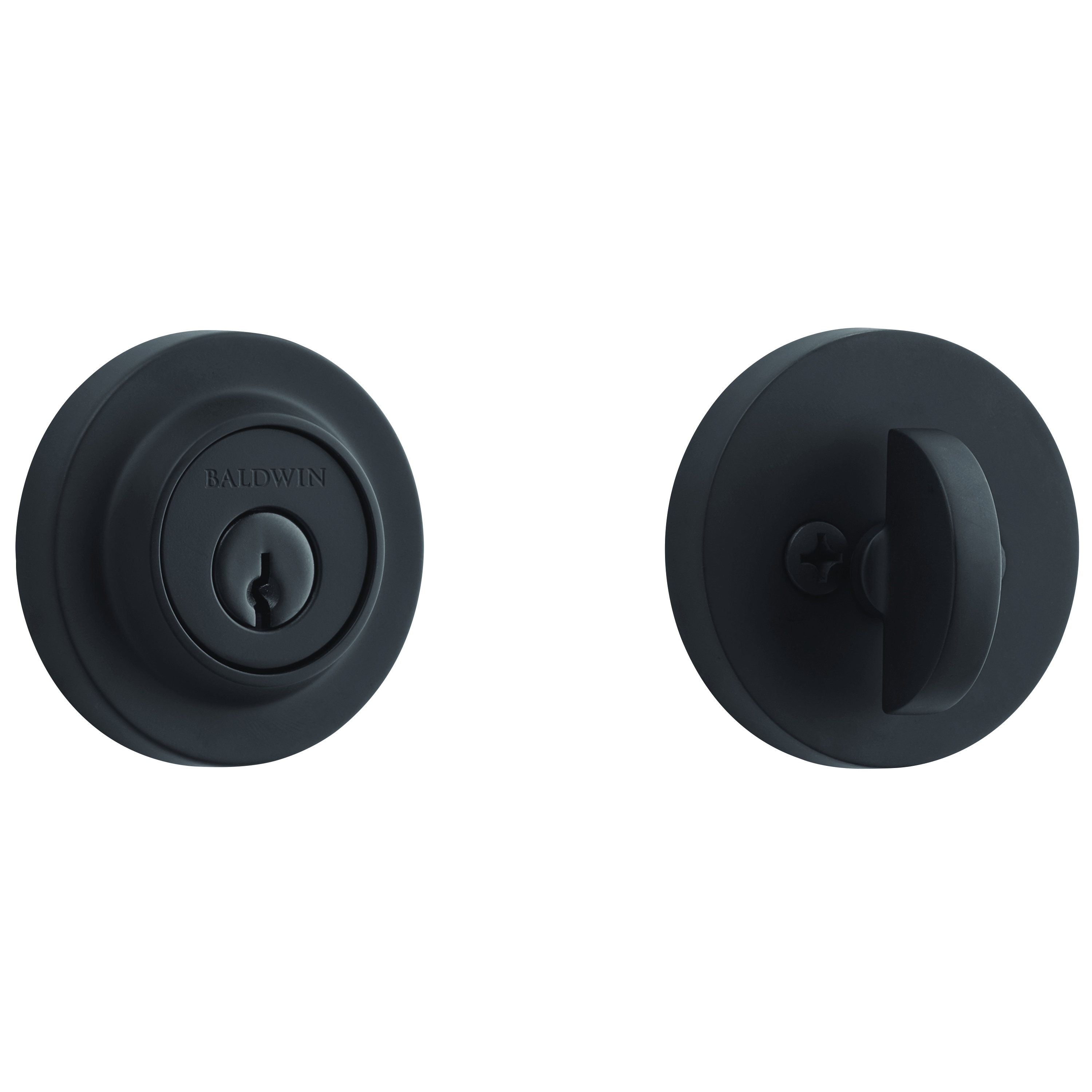 Baldwin SCCRD190 Reserve Reserve Satin Black Single Cylinder Deadbolt