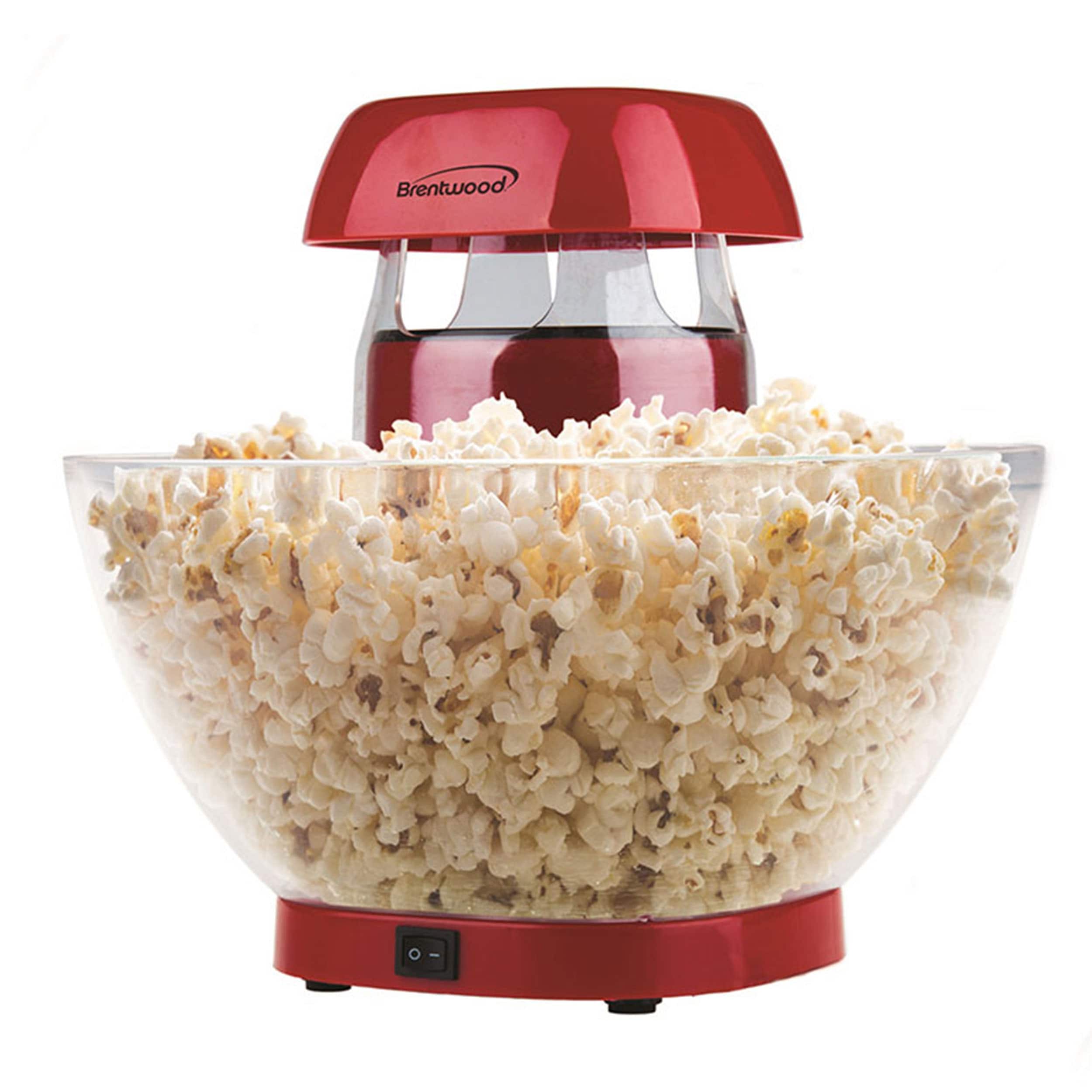 Brentwood  Jumbo 24-Cup Hot Air Popcorn Maker in Red