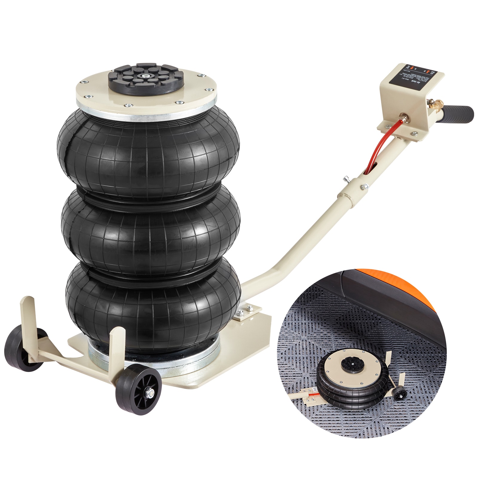 VEVOR - Black 3-Ton Steel Air lift