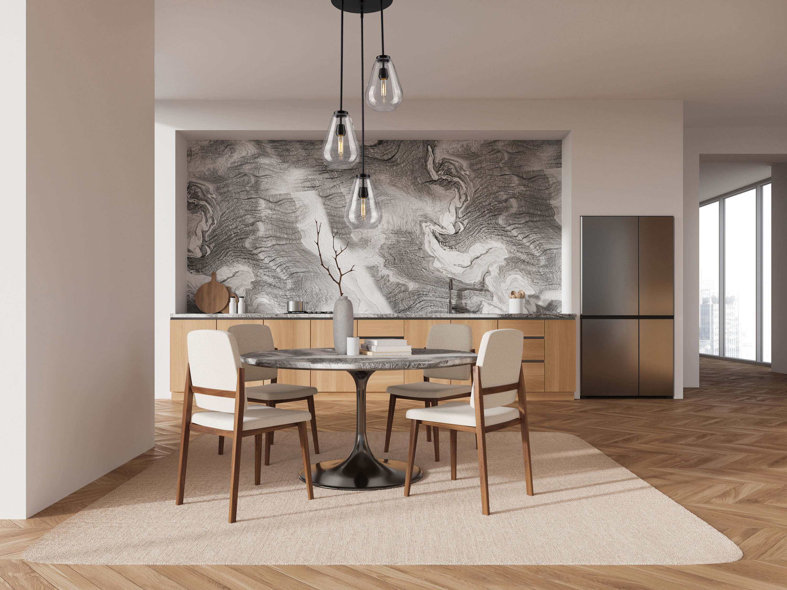 Z-Lite 488P8-3R-MB b090015 - View #2