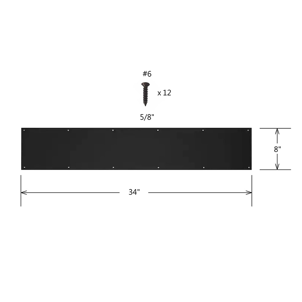RELIABILT 32293PKDLG Entry-Door-Kick-Plates - View #4