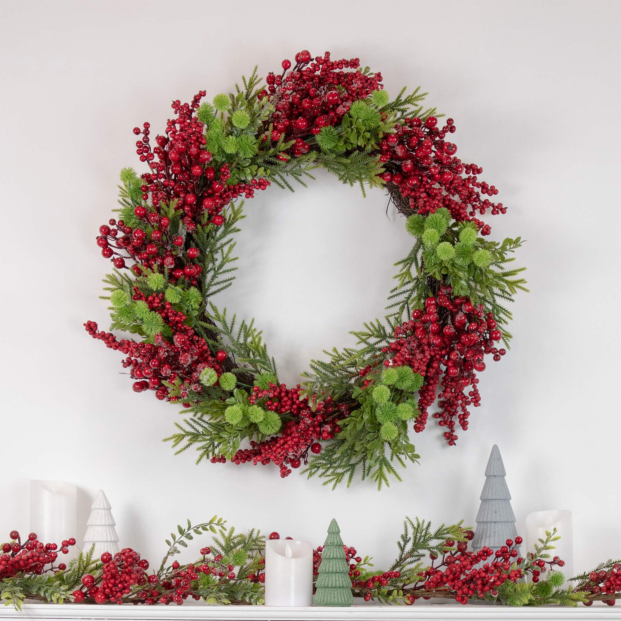 Northlight NORTHLIGHT VM92764 Artificial-Christmas-Wreaths - View #2