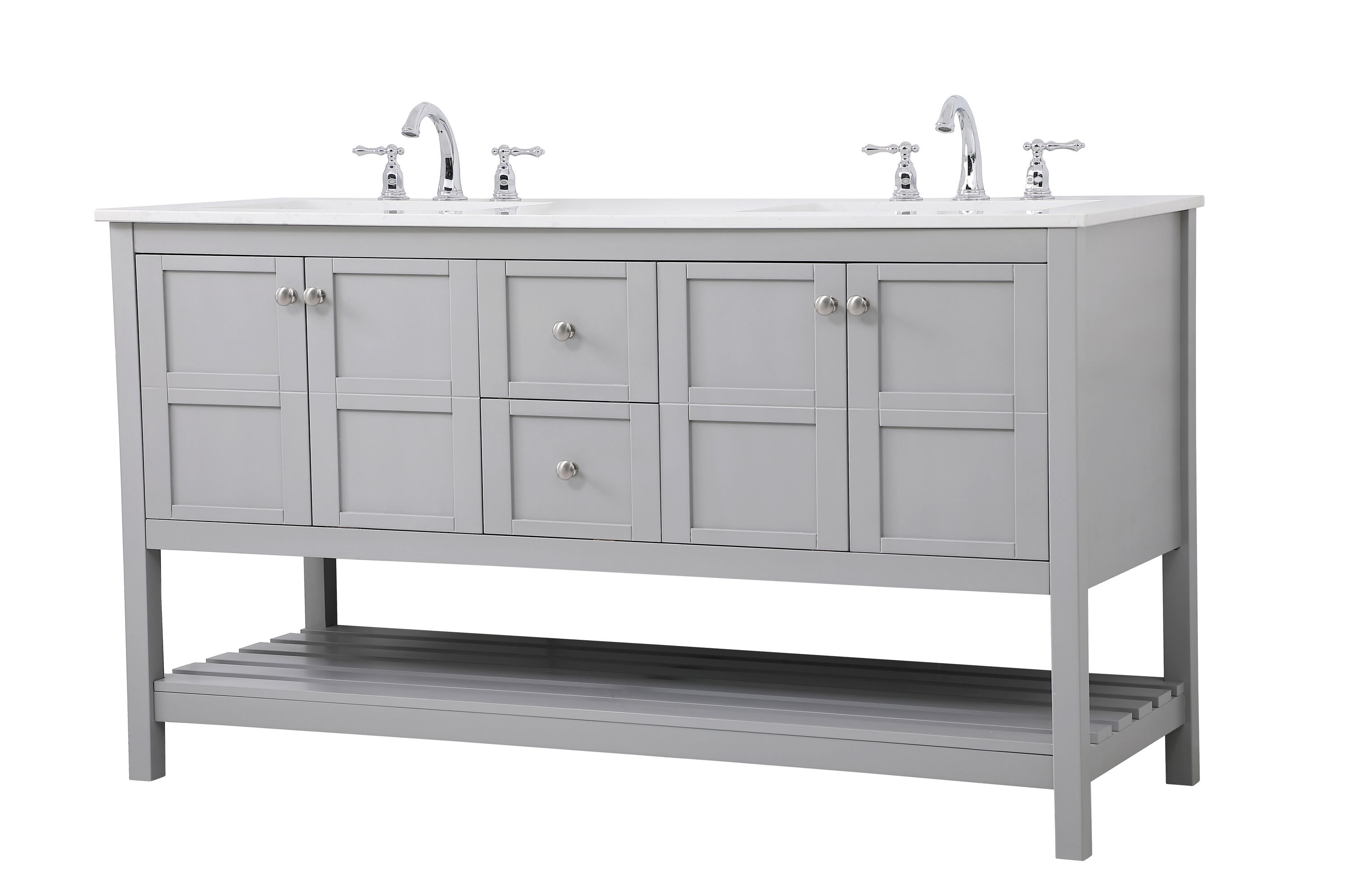 Elegant Decor FI49260DGR Bath-Vanity-Combo - View #8