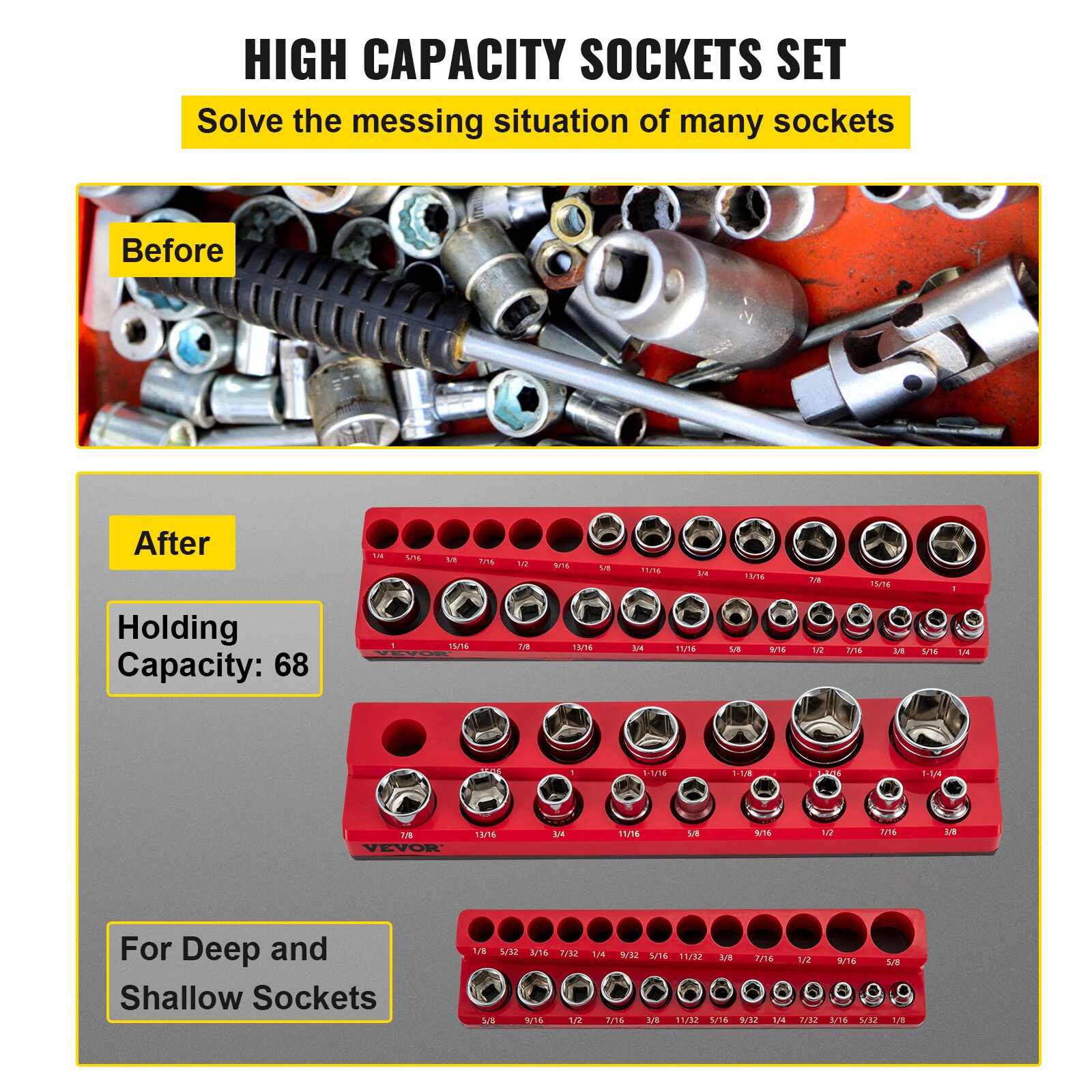 VEVOR GJJHSJTBDDWC3OAZGV0 Mechanics-Tool-Sets - View #5