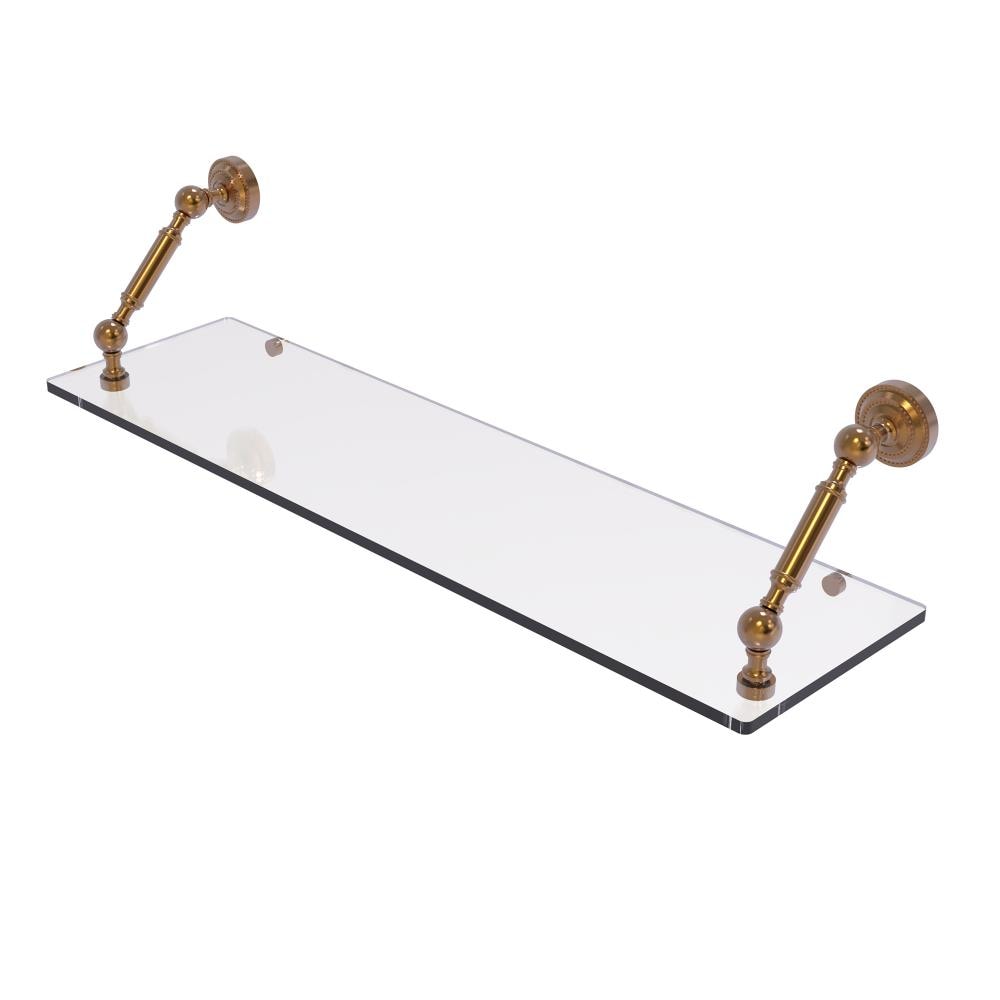 Allied Brass DT-1-30-BBR Dottingham Brushed Bronze 1-Tier Wall Mount Bathroom Shelf (30-in X 7.3-in X 8-in)