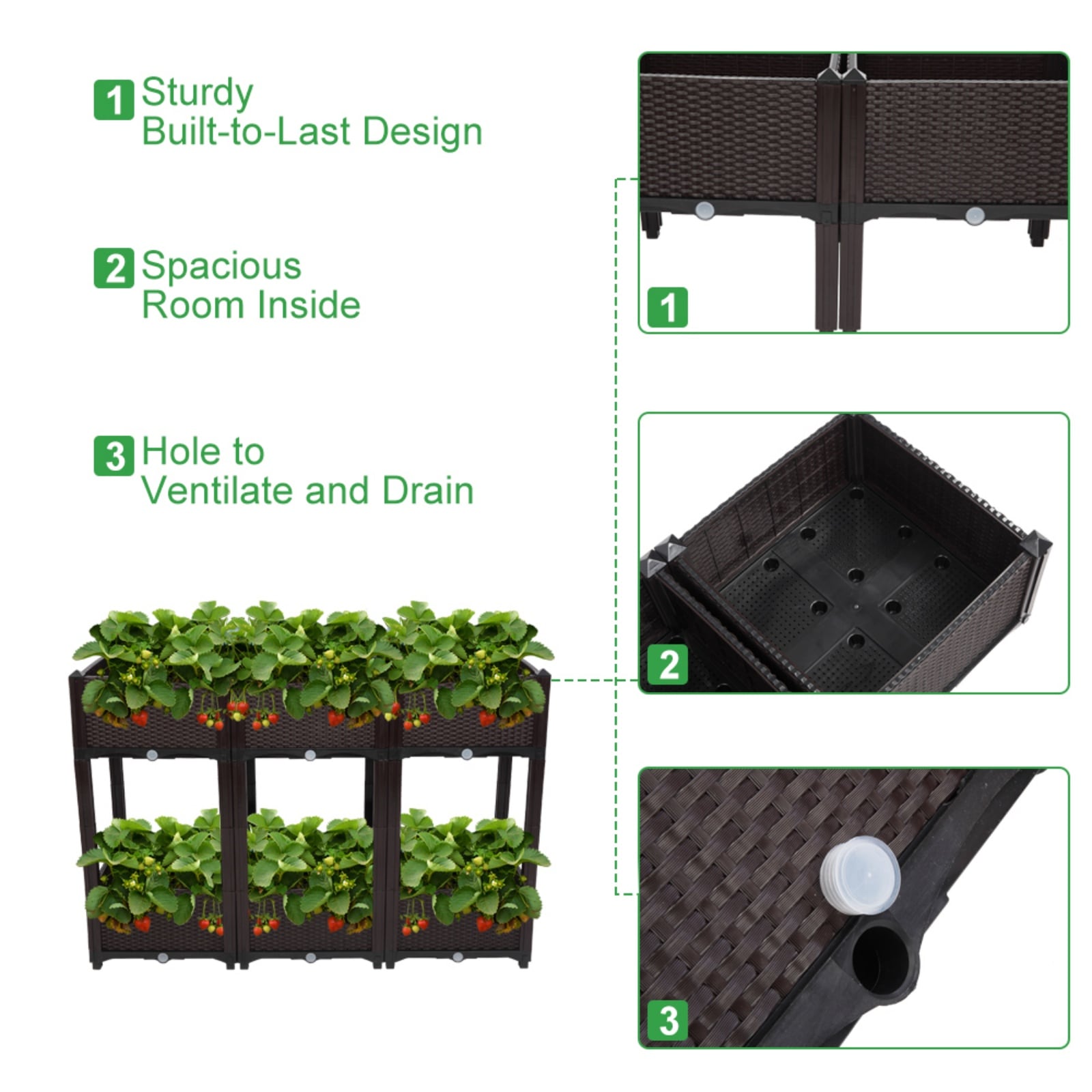 VINGLI LW-G89000780 Raised-Garden-Beds - View #5
