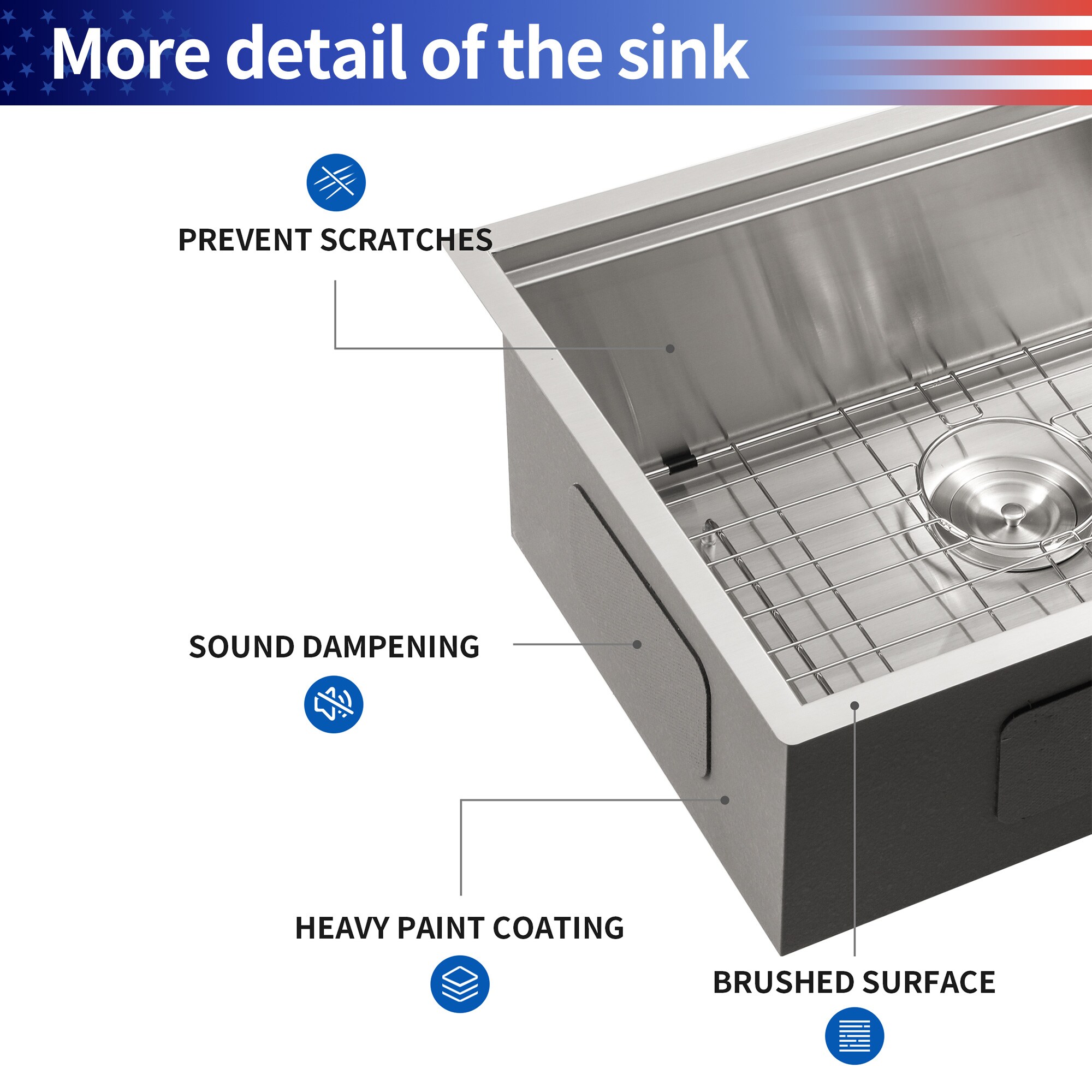 Rainlex RX-SS28-2719 Kitchen-Sinks - View #5