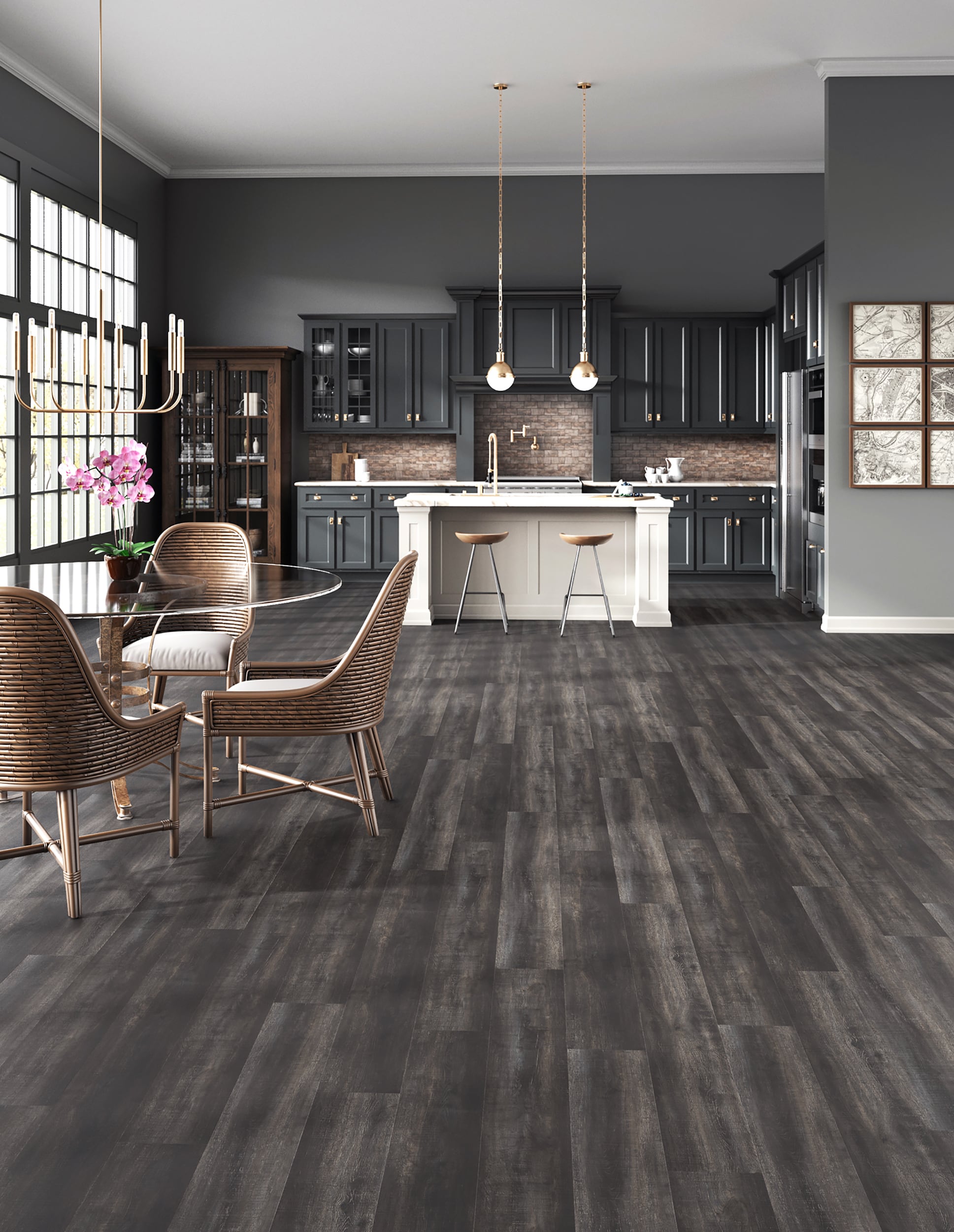 Style Selections LWD5010RCB Vinyl-Plank - View #4