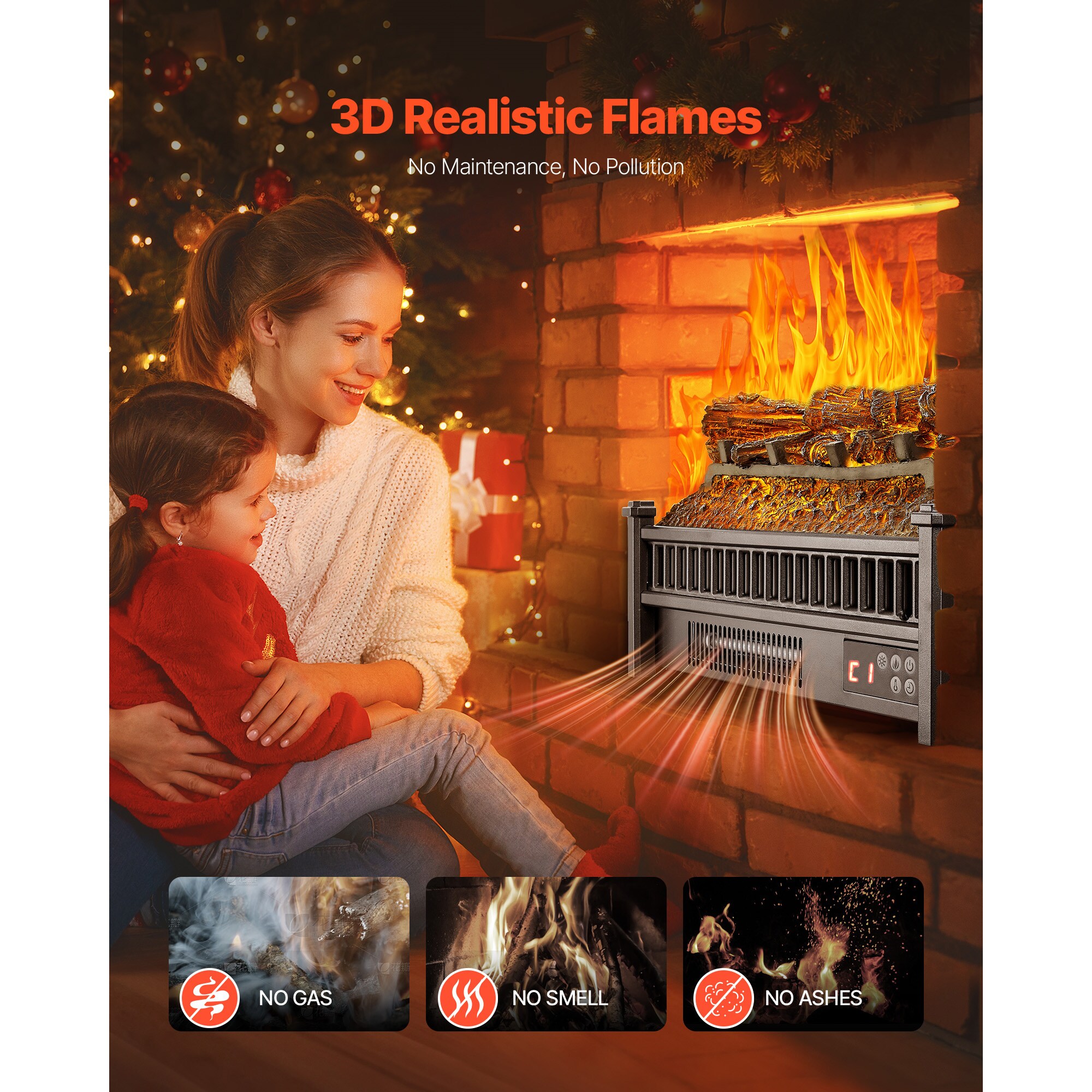 BABOOM BOM-127001-OR Electric-Fireplaces - View #4