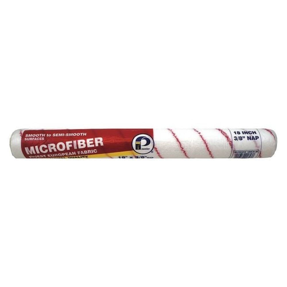 Premier -  18 Paint Roller Cover 3/8 Nap Microfiber 18MCR-38