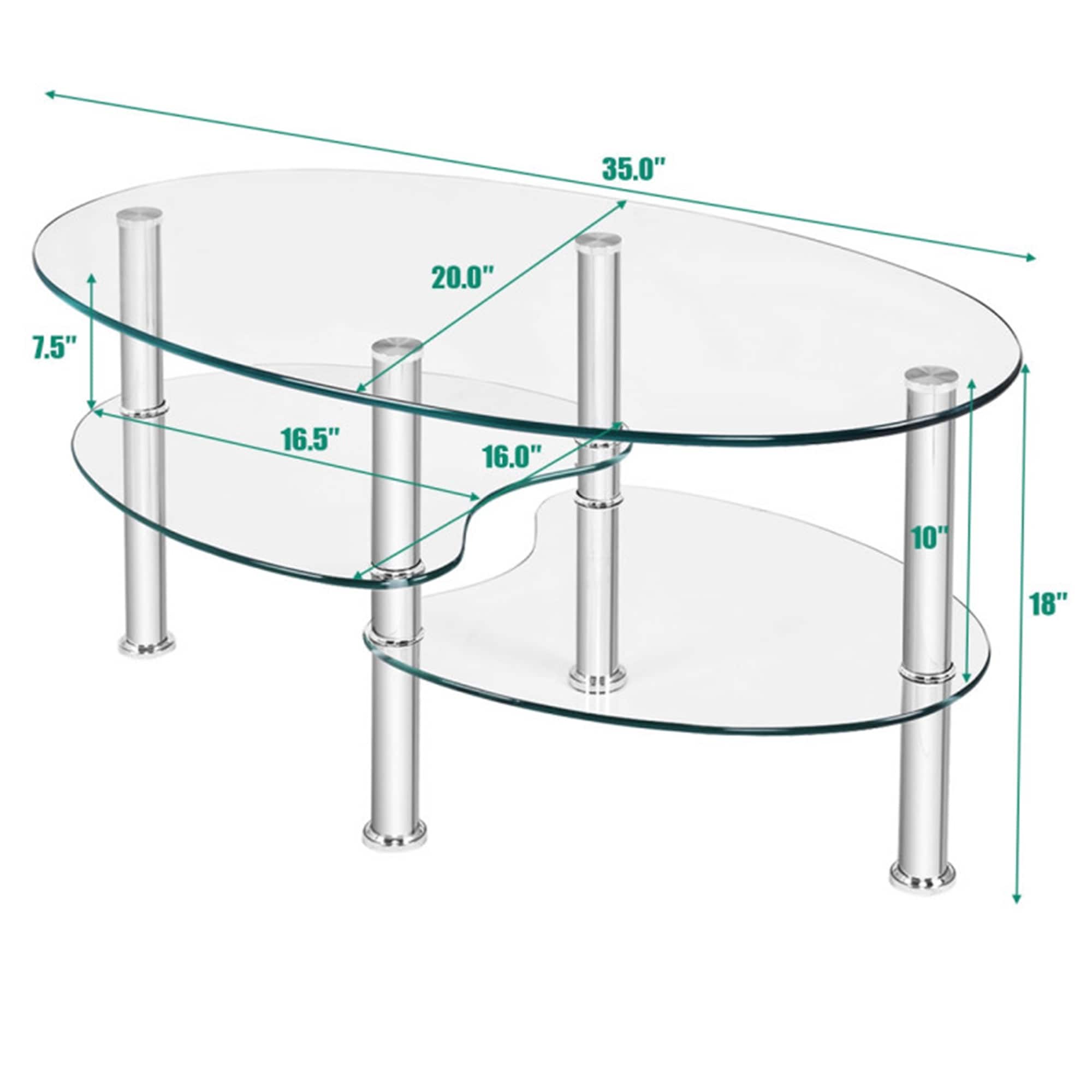 Clihome W50-ZO-4961 Coffee-Tables - View #7