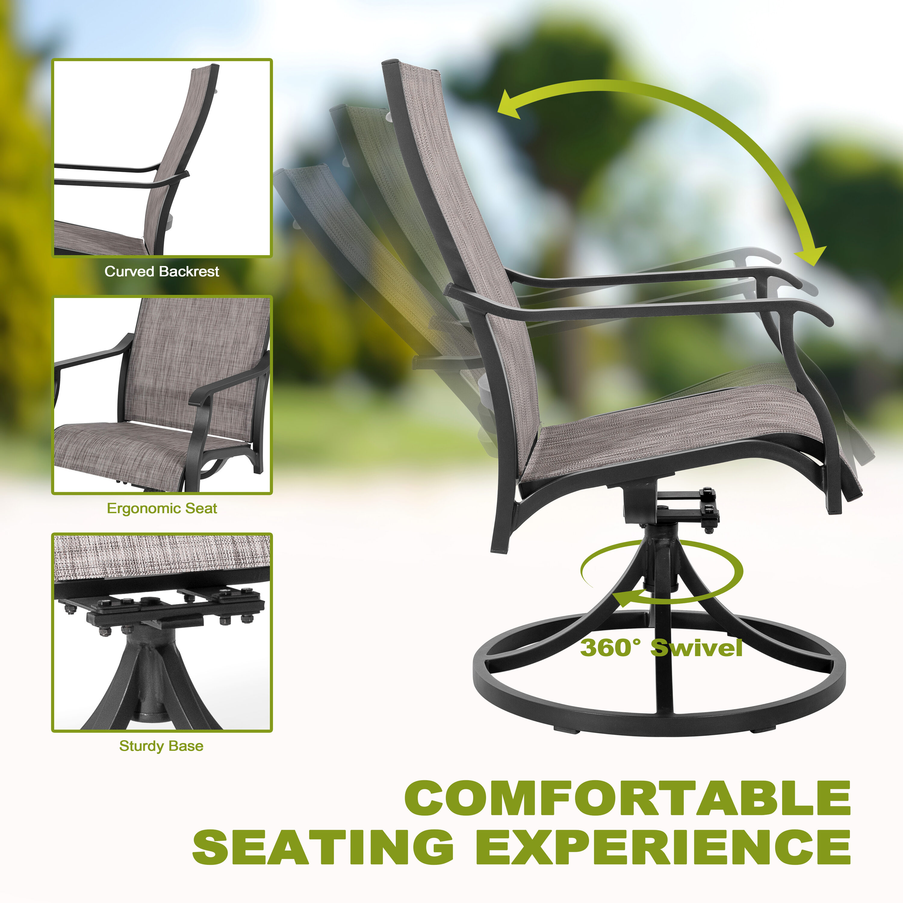 Nuu Garden SSD101S-01 Patio-Dining-Sets - View #4