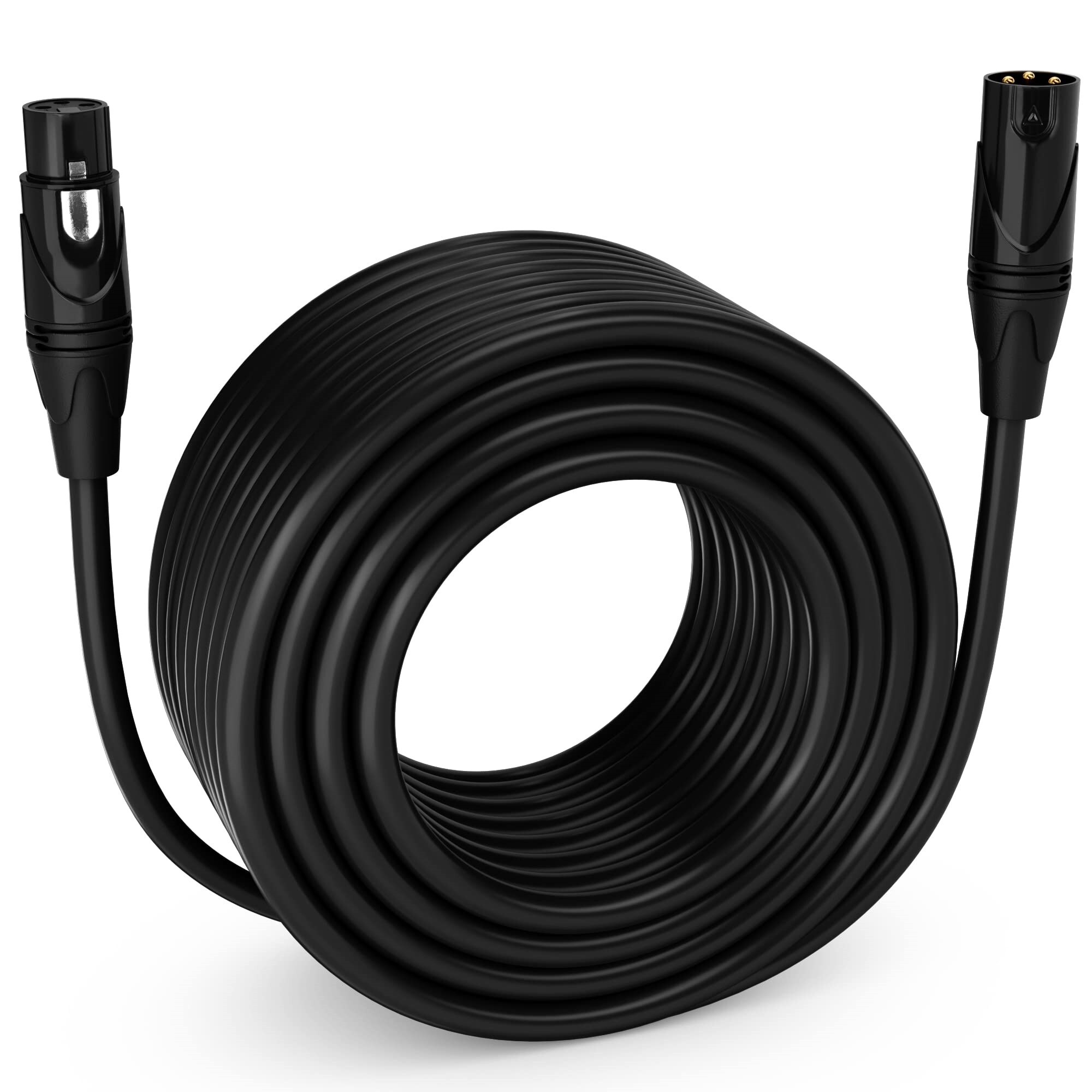 LyxPro 200 ft Balanced XLR Cable - Male to Female - 3 Pin Microphone Cable #LYXLCS12200