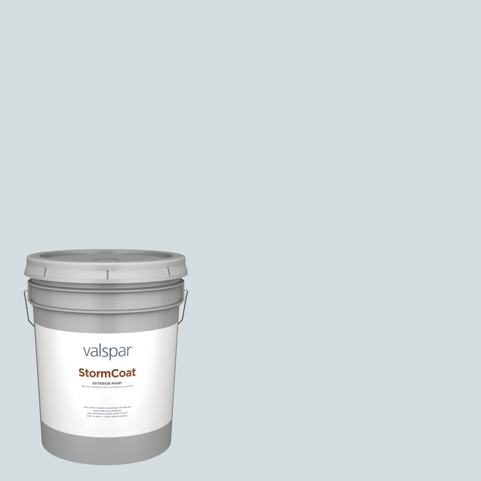 Valspar 4008-3A-148692 Storm Coat Semi-gloss Rising Tide 4008-3A Latex Exterior ( 5-gallon )