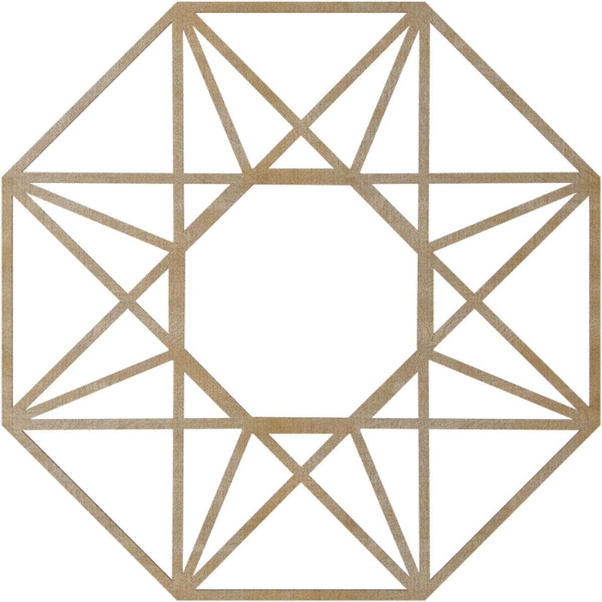 Ekena Millwork CMWP32X32X0375GDBI Ceiling-Medallions - View #4