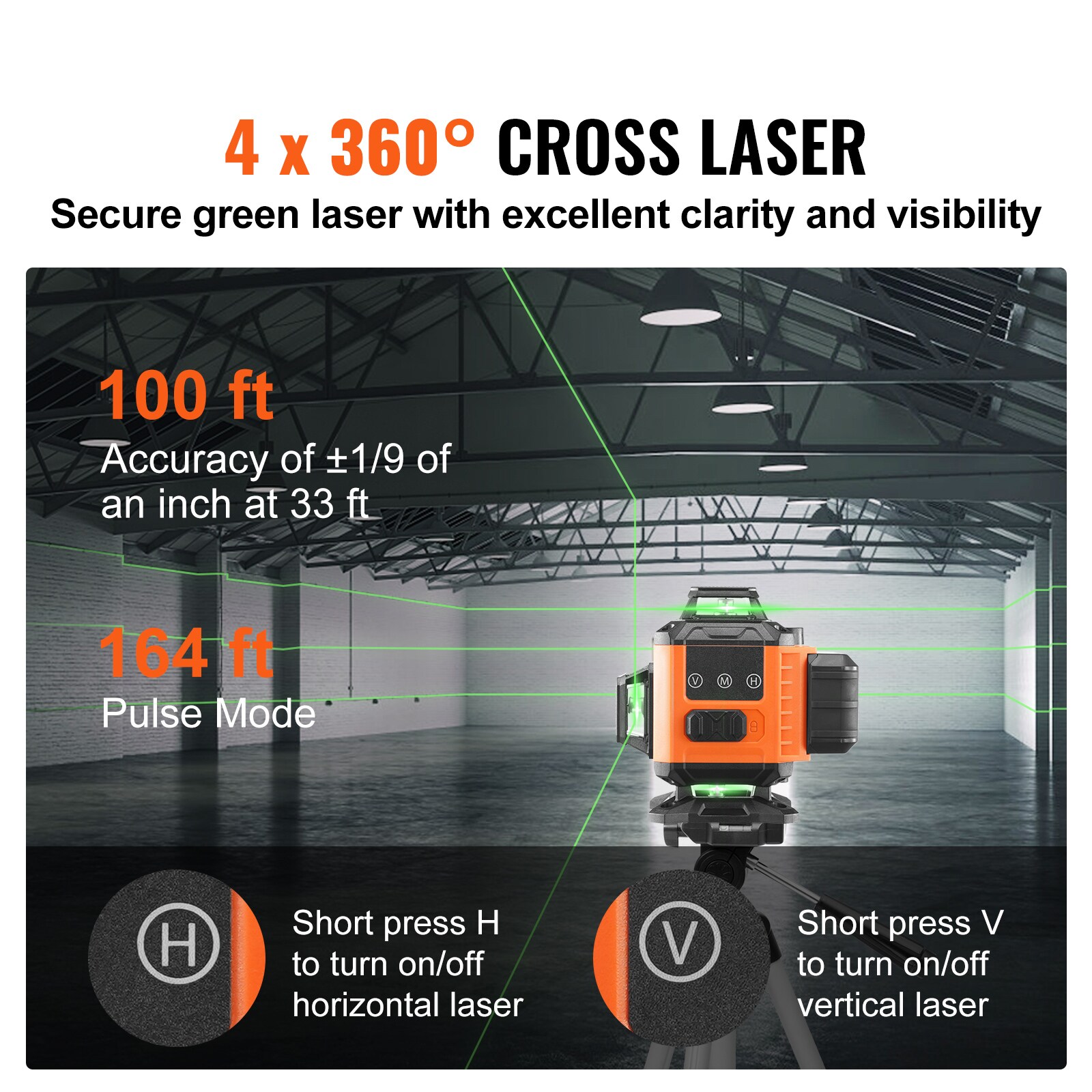 VEVOR XJGSPY100FT16GSIAV9 Laser-Level - View #5