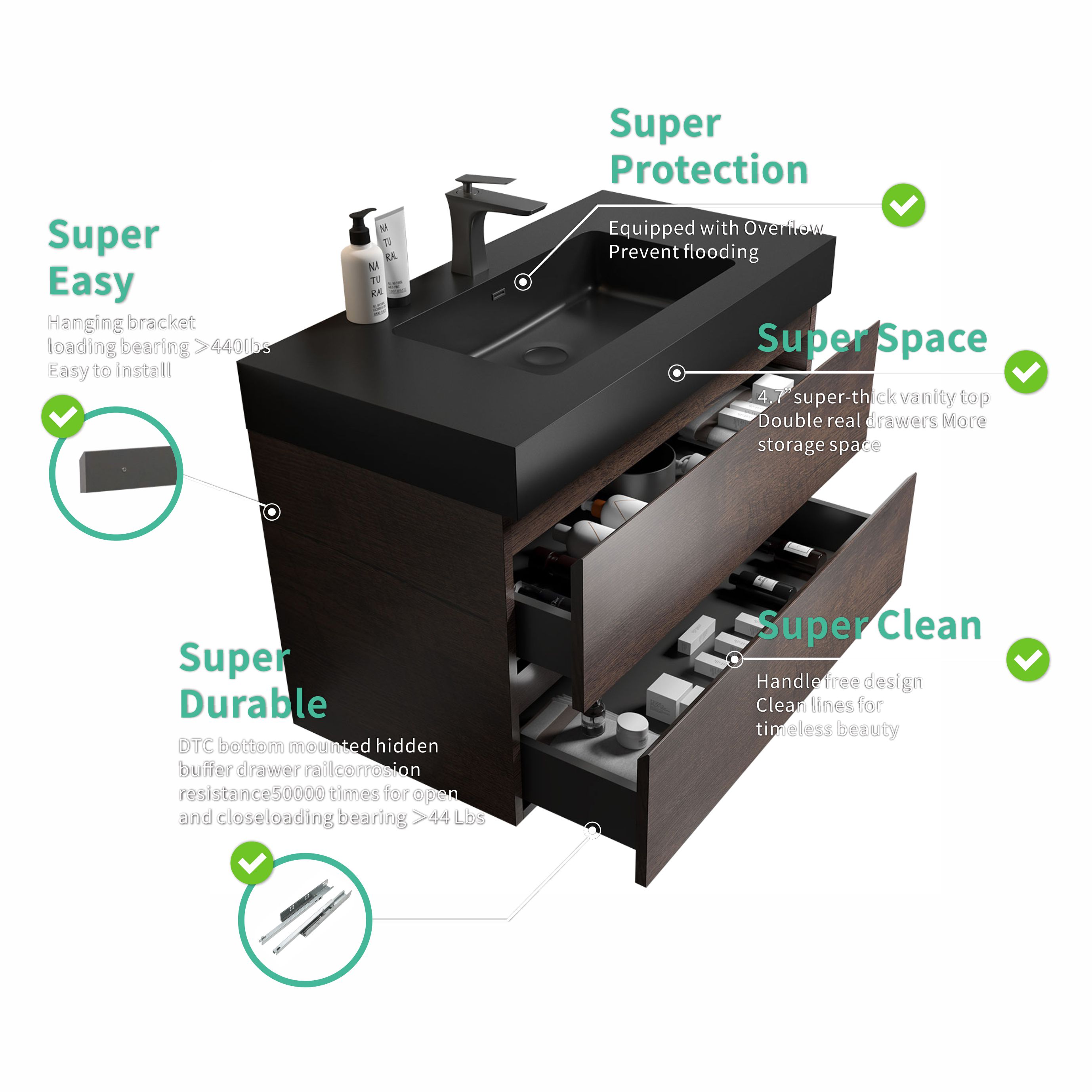 GDFStudio 328581 Bath-Vanity-Combo - View #6