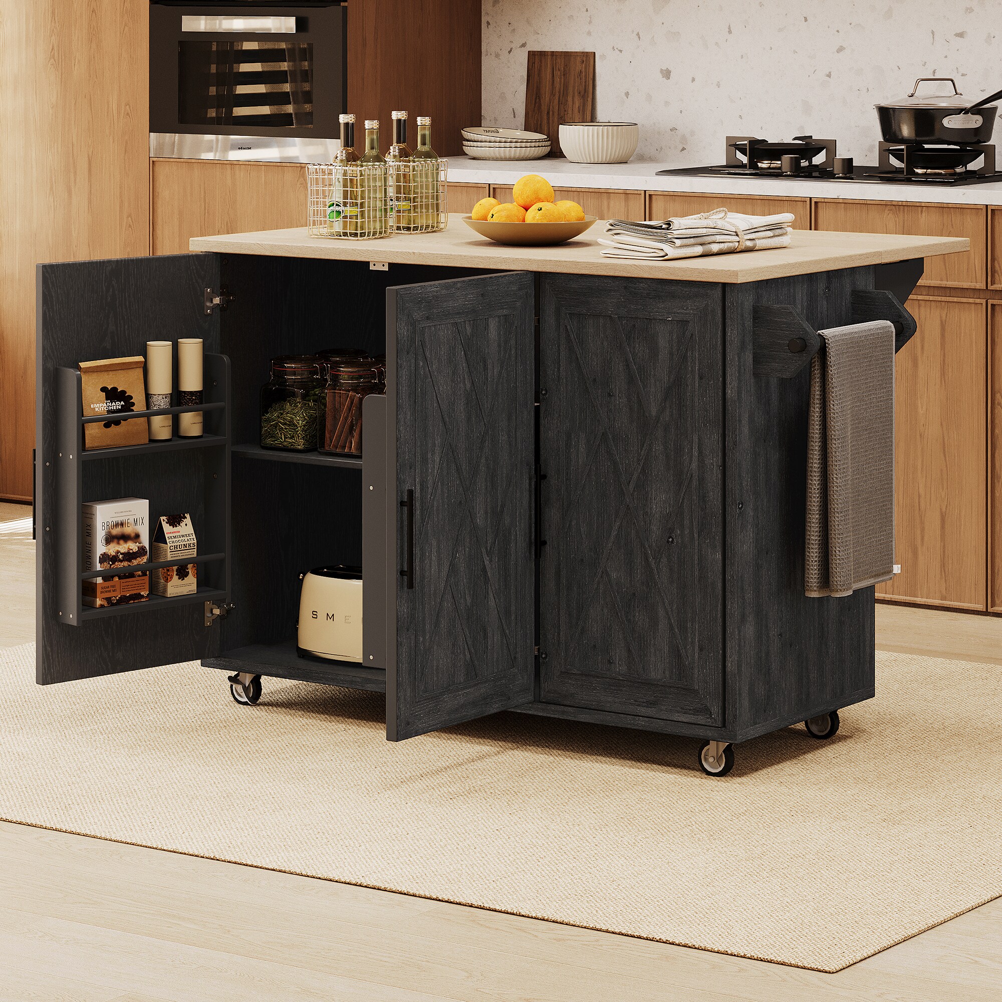 SINOFURN SYA010292BK Kitchen-Furniture - View #10