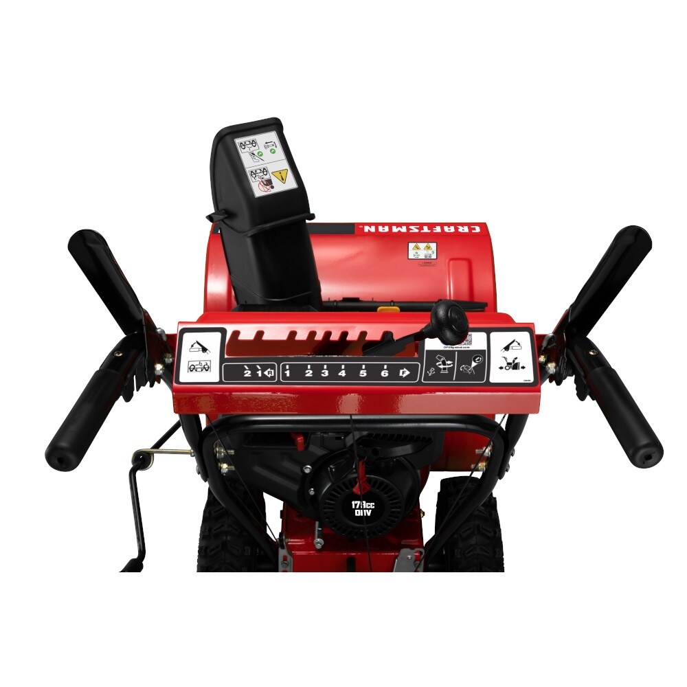 CRAFTSMAN SB400 24in Twostage Selfpropelled Gas Snow Blower in the