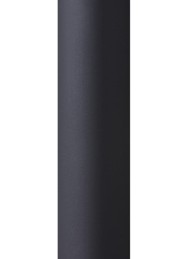Generation Lighting POST-TXB Outdoor Posts 84.25-Inches Textured Black Transitional Outdoor Post light