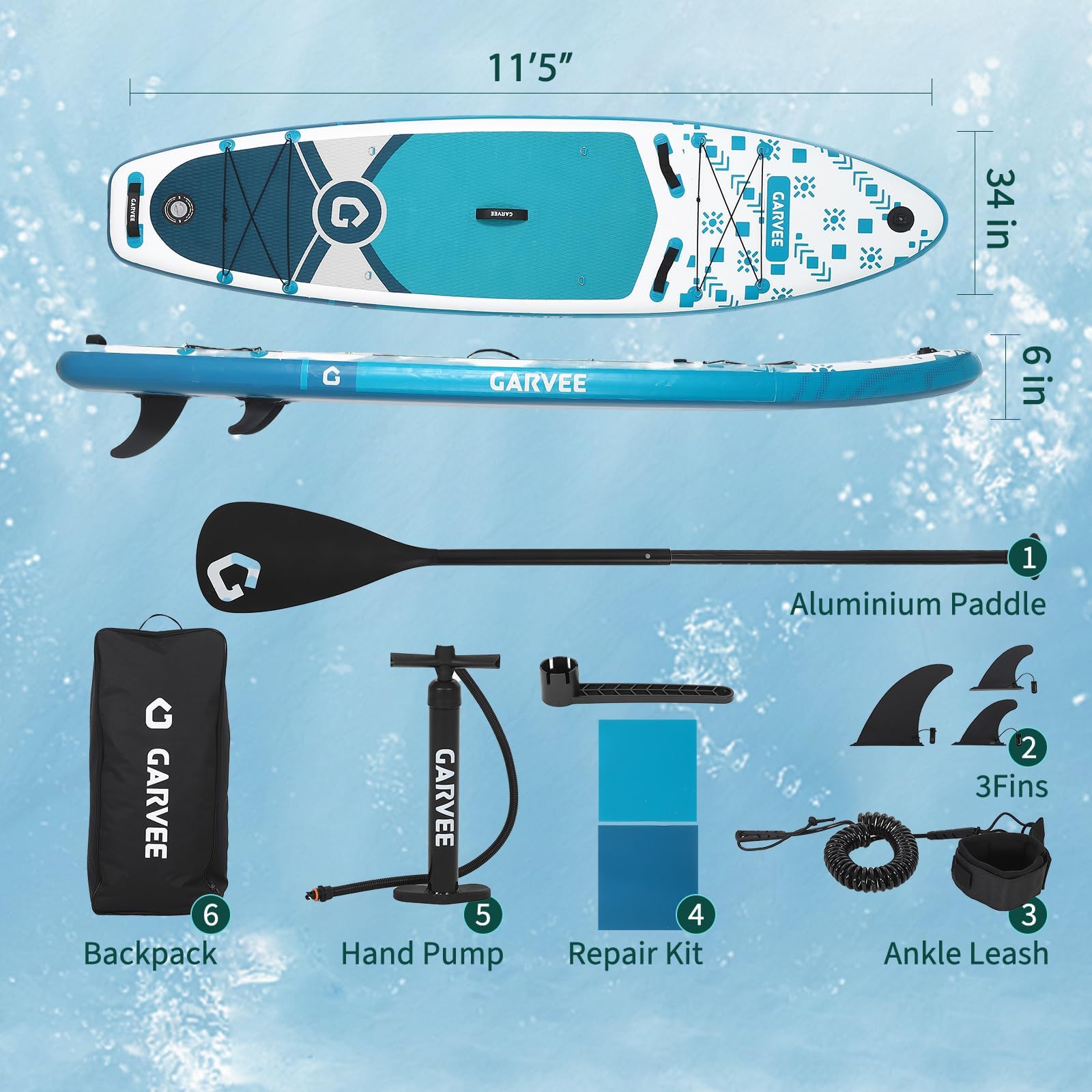 DEXSO ENCOREPSSBA12421 Stand-Up-Paddle-Boards - View #7