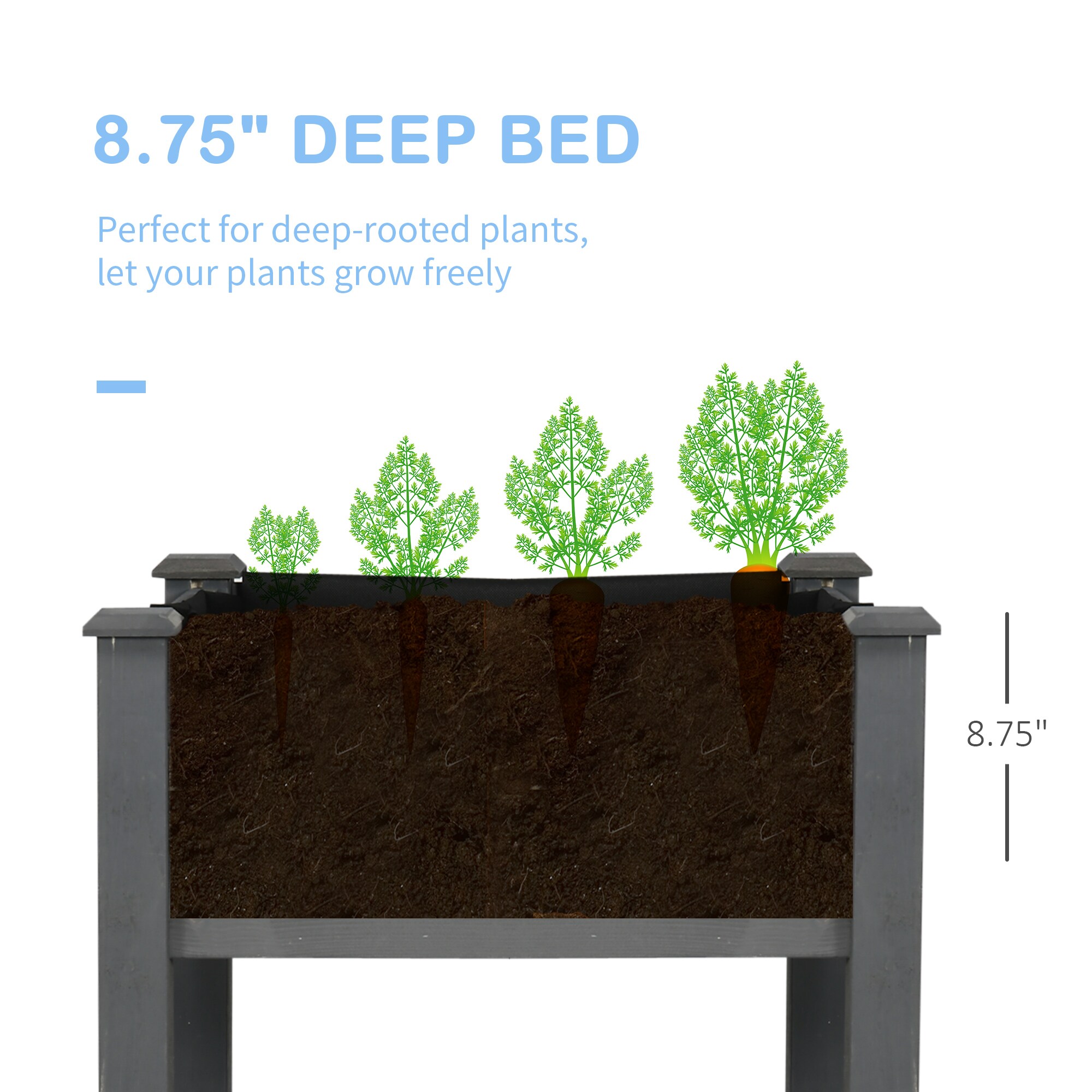 LUXEYARD DS-M-BAC06704 Raised-Garden-Beds - View #8