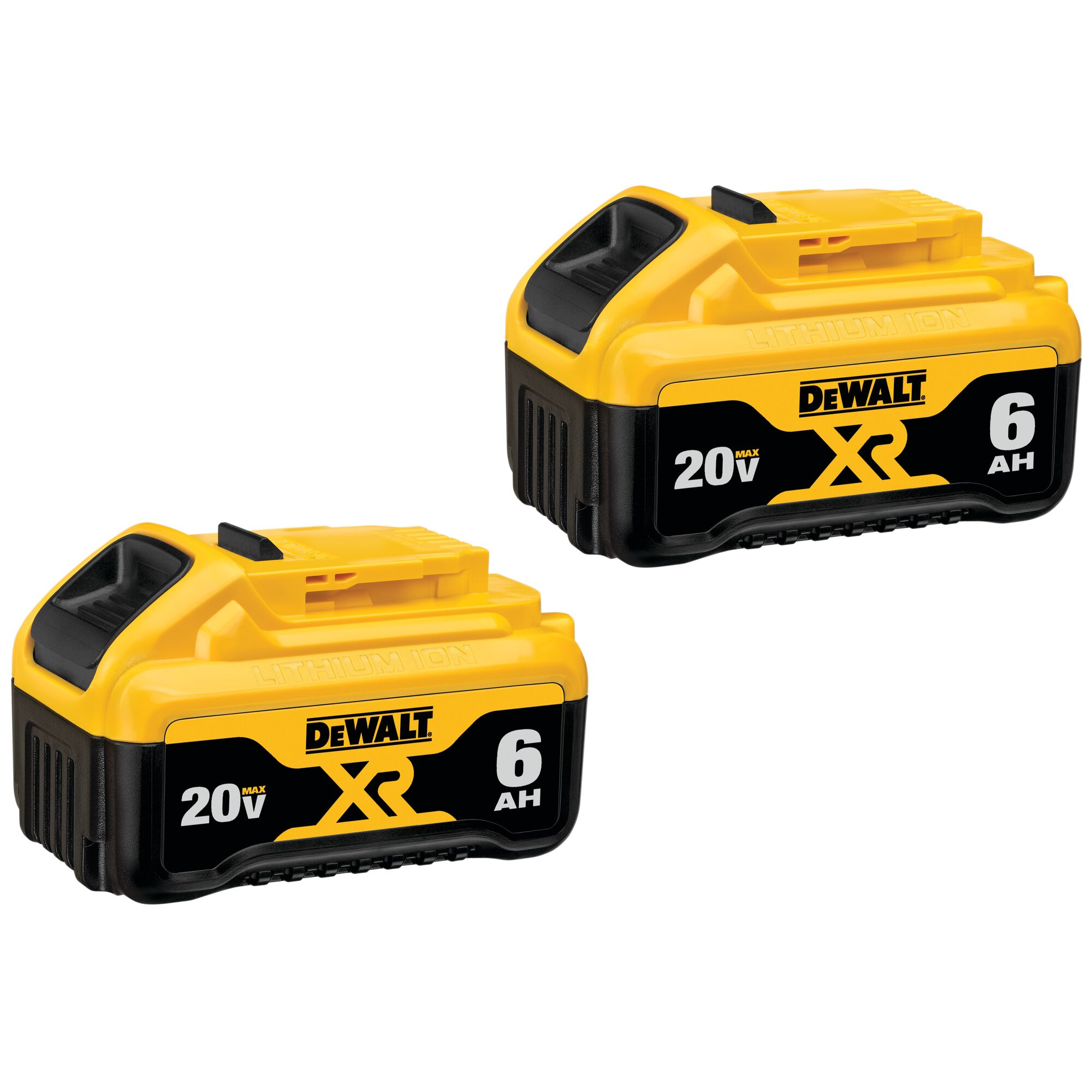 DEWALT 20V MAX XR Premium Lithium-Ion 5.0Ah Battery Pack (2 Pack), Charger  and Kit Bag DCB205-2CK - The Home Depot