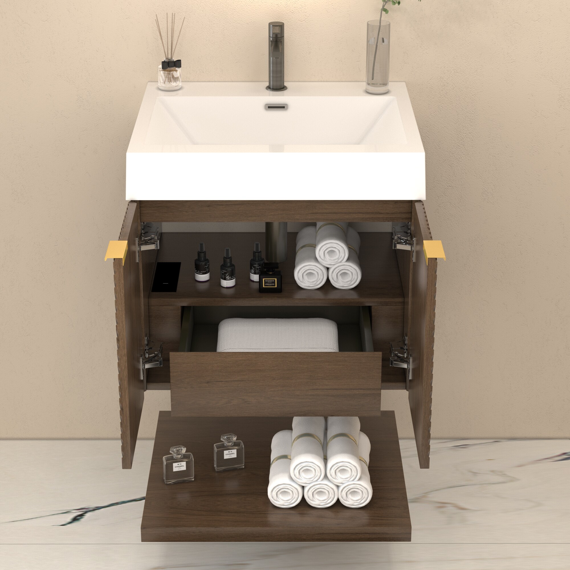 BV Better Vanity MT24-BW Bath-Vanity-Combo - View #4