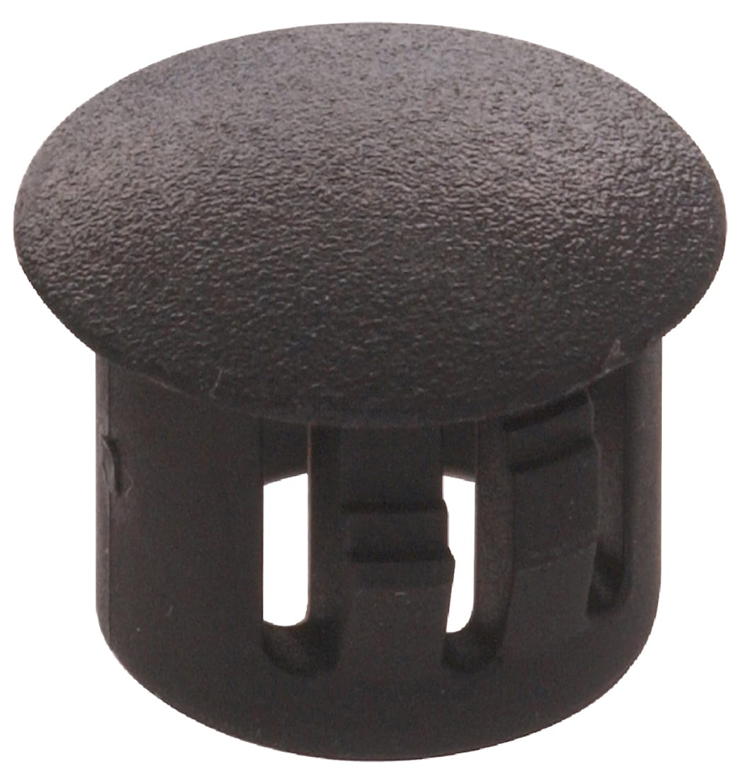 Hillman 0.5625-in Black Polychloroprene Hole Plug in the Hole Plugs  department at