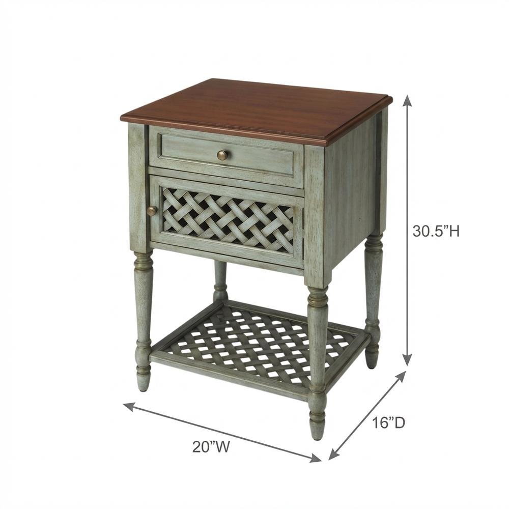 FurniFact BO2533840WHT End-Tables - View #4