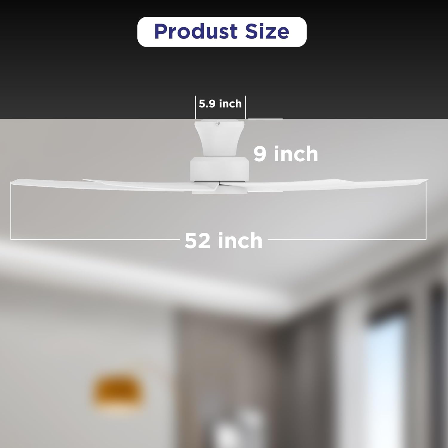 TALOYA TLY-WF-WH-X52 Ceiling-Fans - View #7