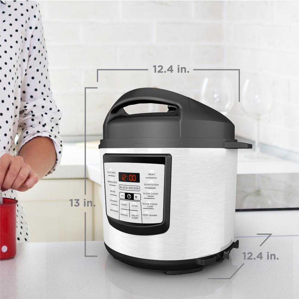 Black + Decker Pressure Cooker Review, Price and Features - Pros and Cons  of Black + Decker Pressure Cooker