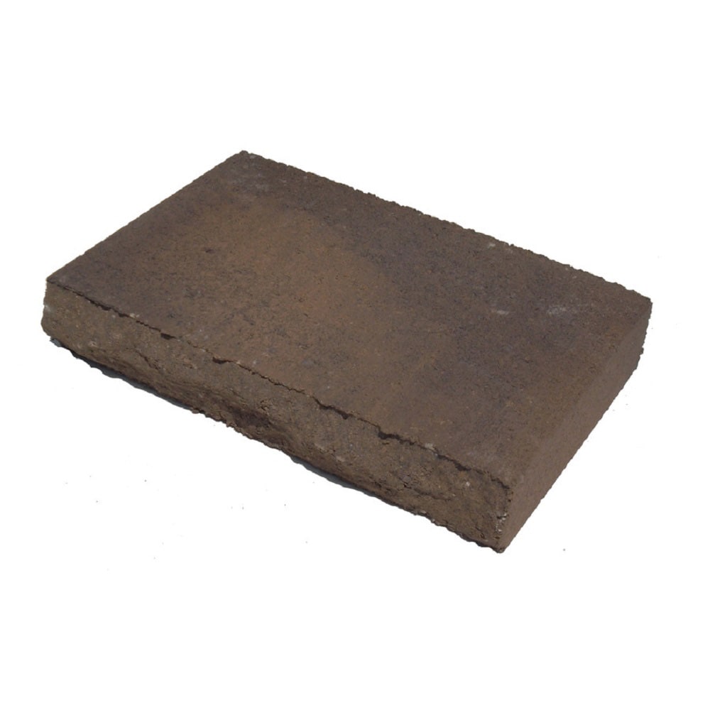2-in H x 12-in L x 8-in D Tranquil Concrete Retaining Wall Cap in Brown | - Lowe's 30729