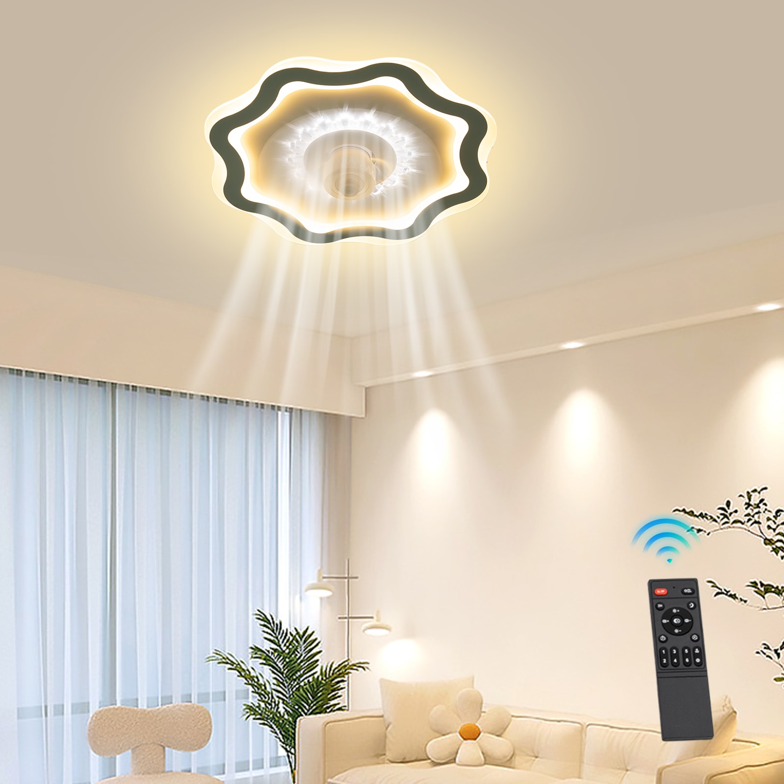 Oukaning HG-ZJLQ-5186-US-1 Ceiling-Fans - View #9