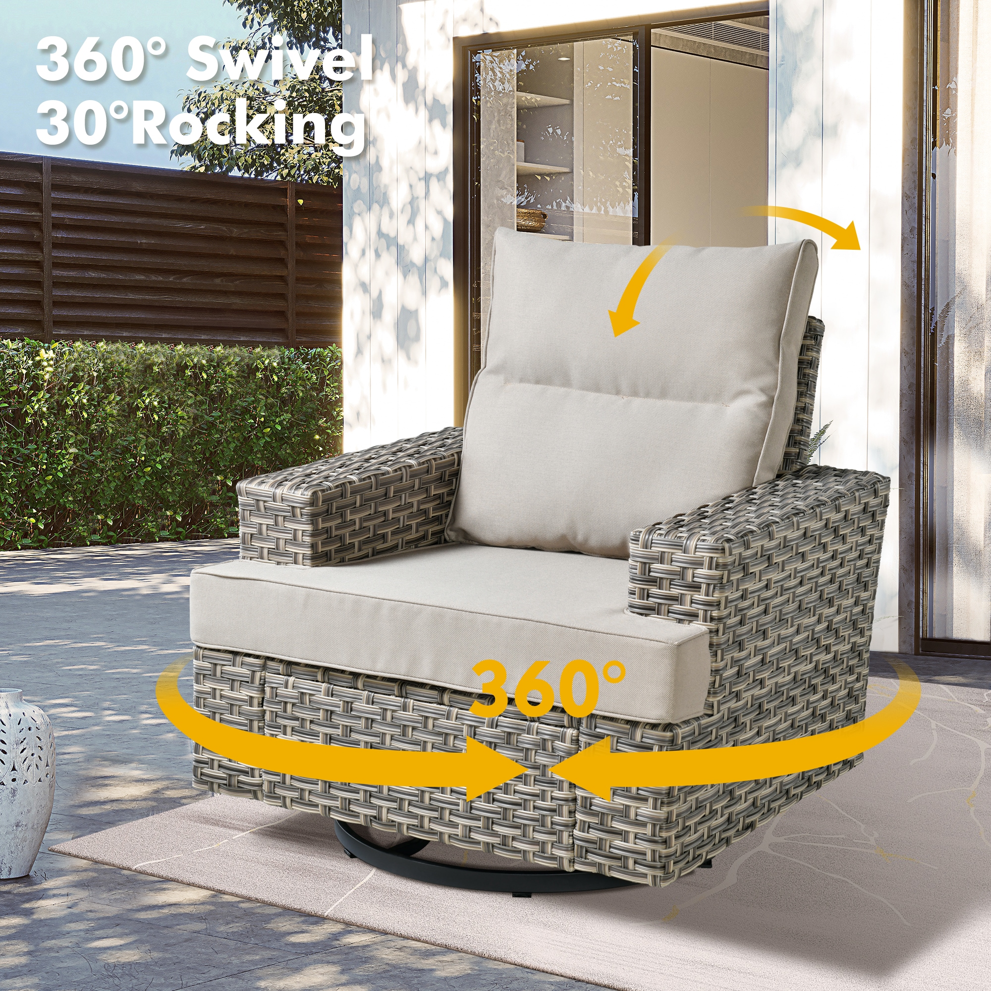 Pouuin STYZBS606 Patio-Conversation-Sets - View #8