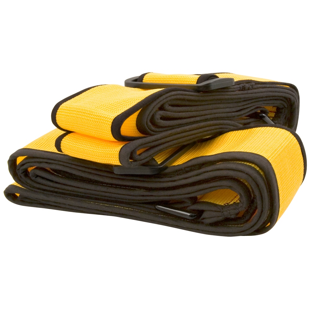 Super Sliders Yellow/Black Nylon Moving Straps - Set of 2, 108-in Length,  3-in Width, 600 lbs. Weight Limit, Ideal for Furniture, Appliances, TVs in  the Moving Straps department at