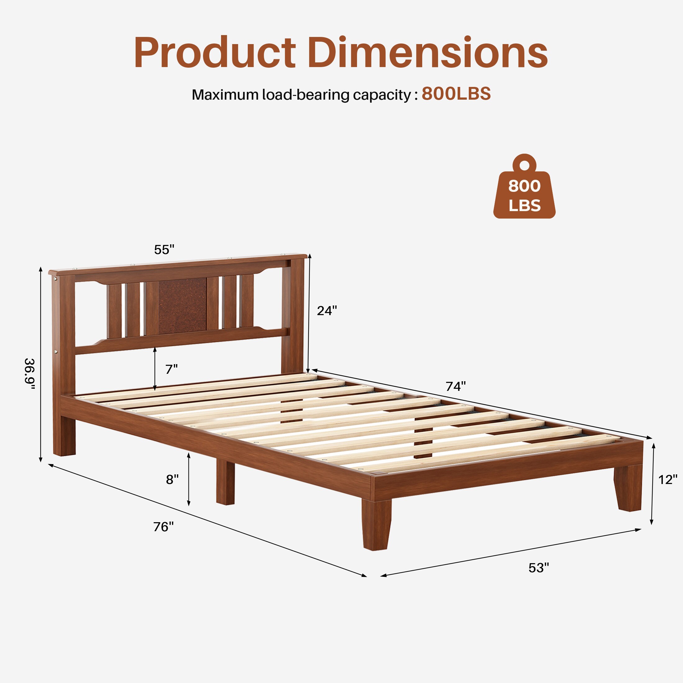 Sweetcrispy L-FD-BMC18CT-FDBN beds - View #7
