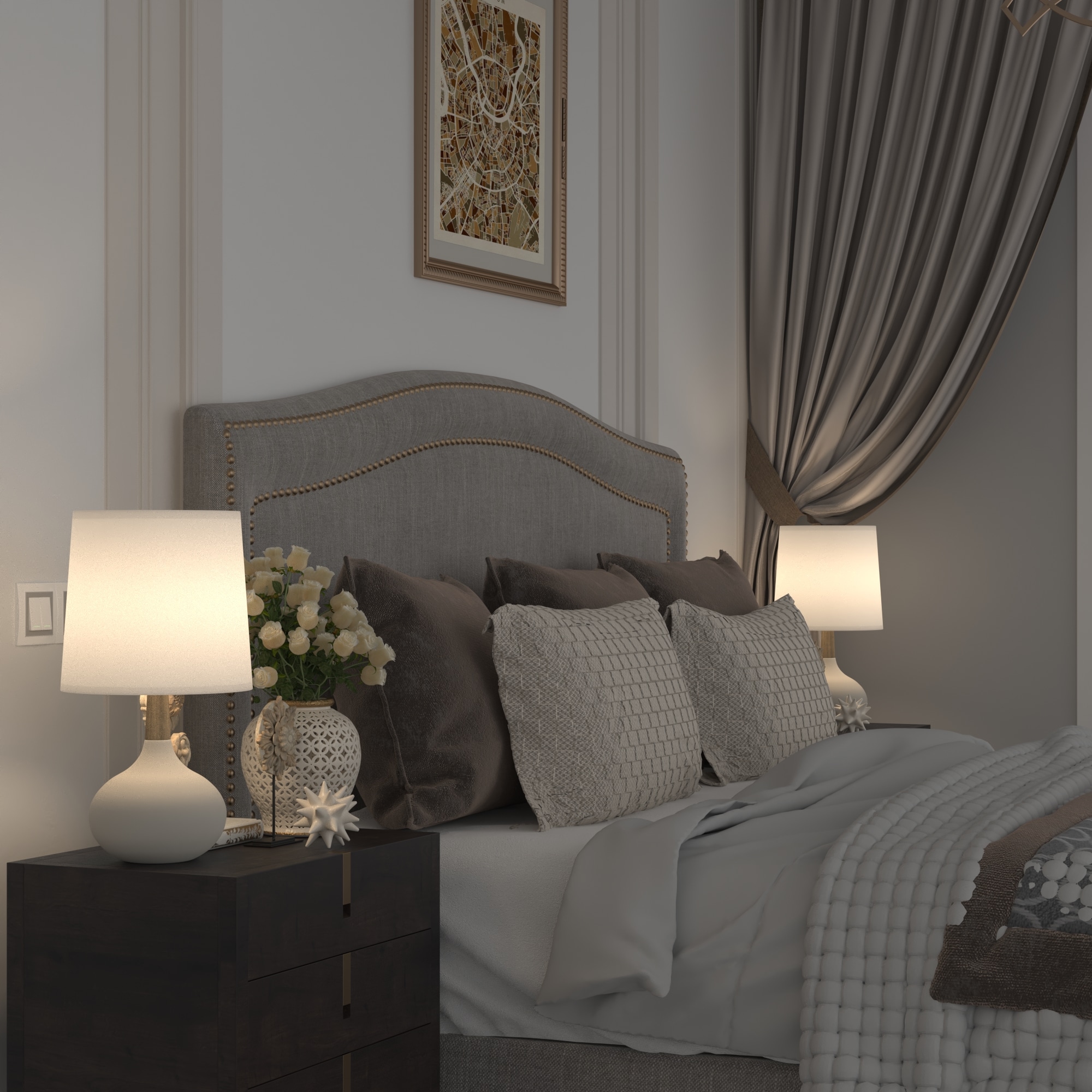 Maxax T185-WH Table-Lamps - View #5
