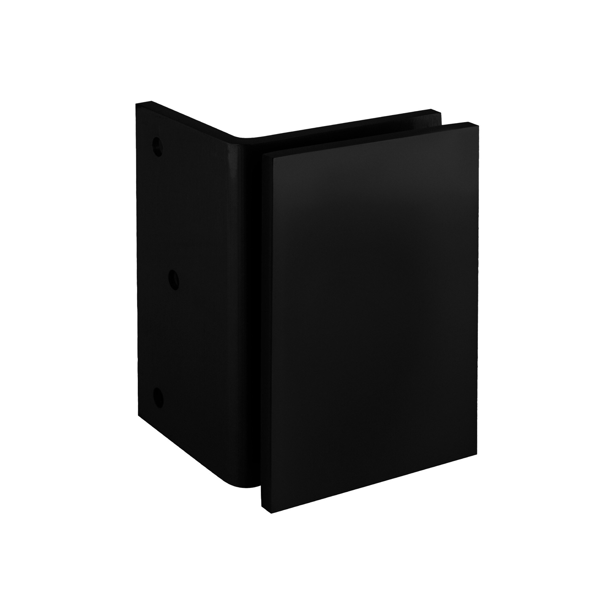 Brixwell  GWMB90MBL Matte Black Geneva Series Wall Mount Bracket