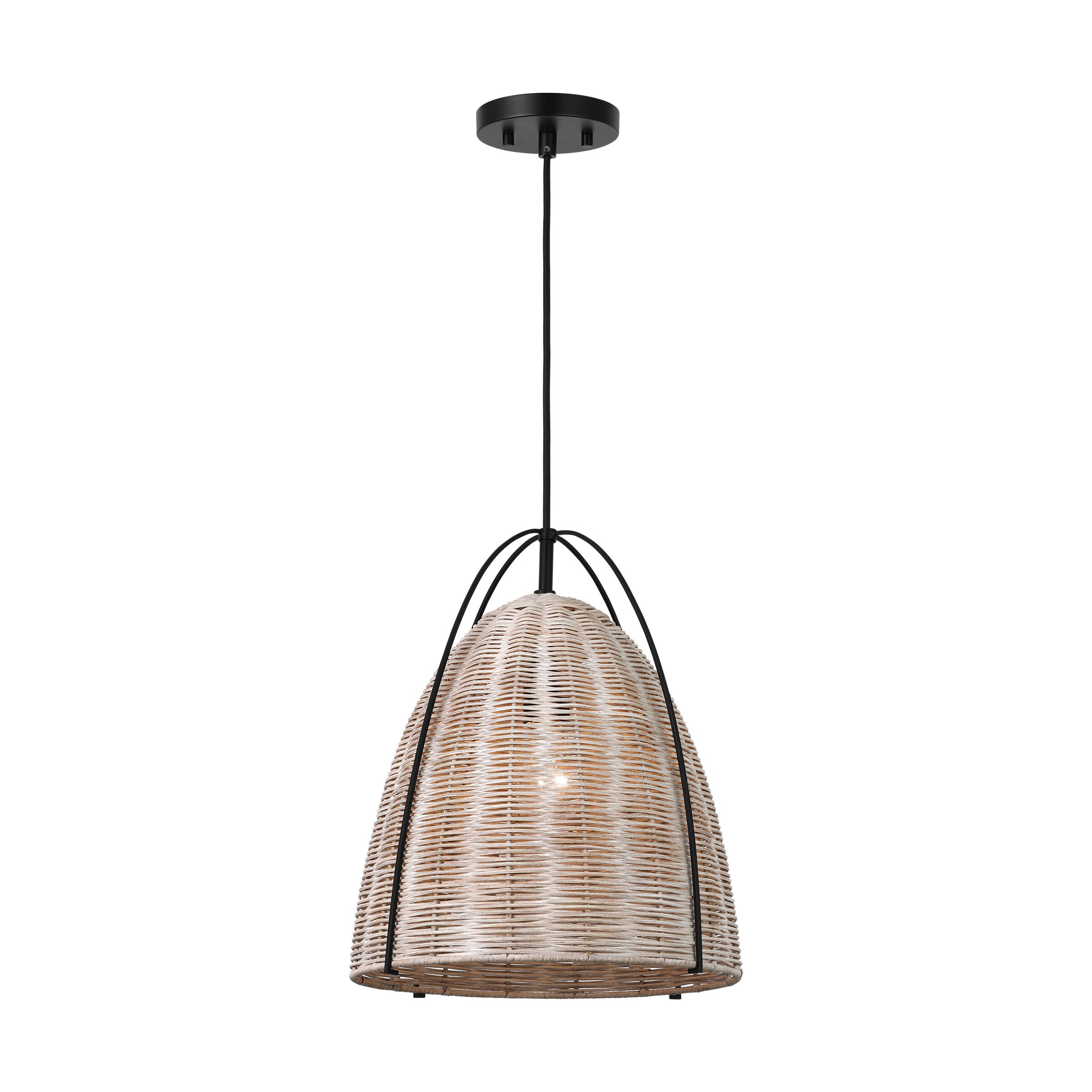 Generation Lighting GLP1081MBK-ASW Pendant-Lights - View #7