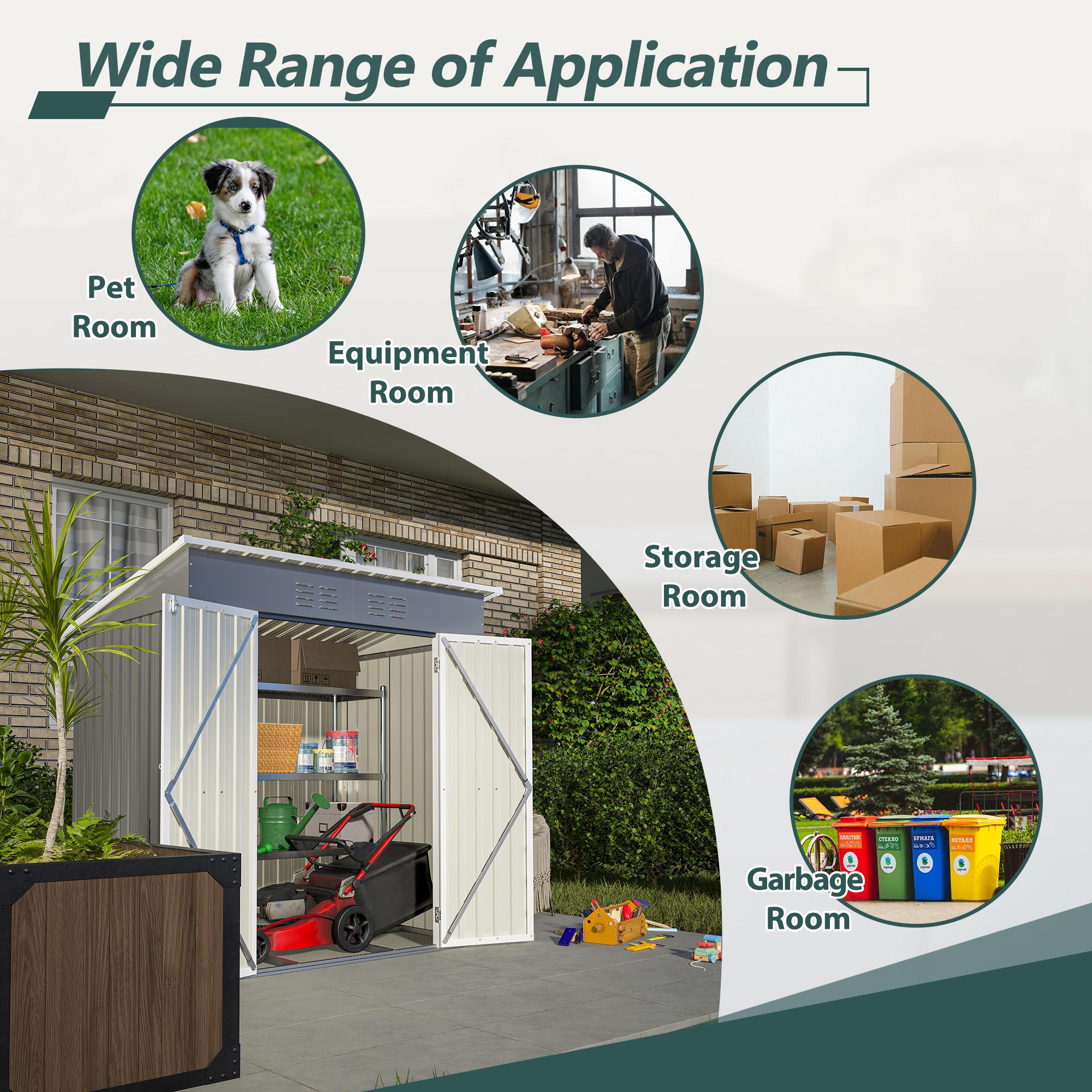 Bayfeve BF-97225-SD Metal-Storage-Buildings-Sheds - View #5