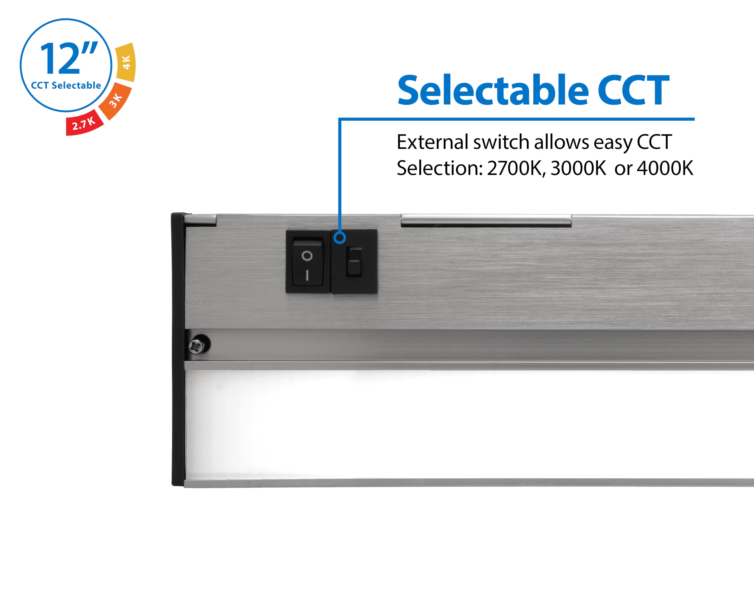 Nicor Lighting NUC512SNK Led-Cabinet-Lighting - View #2