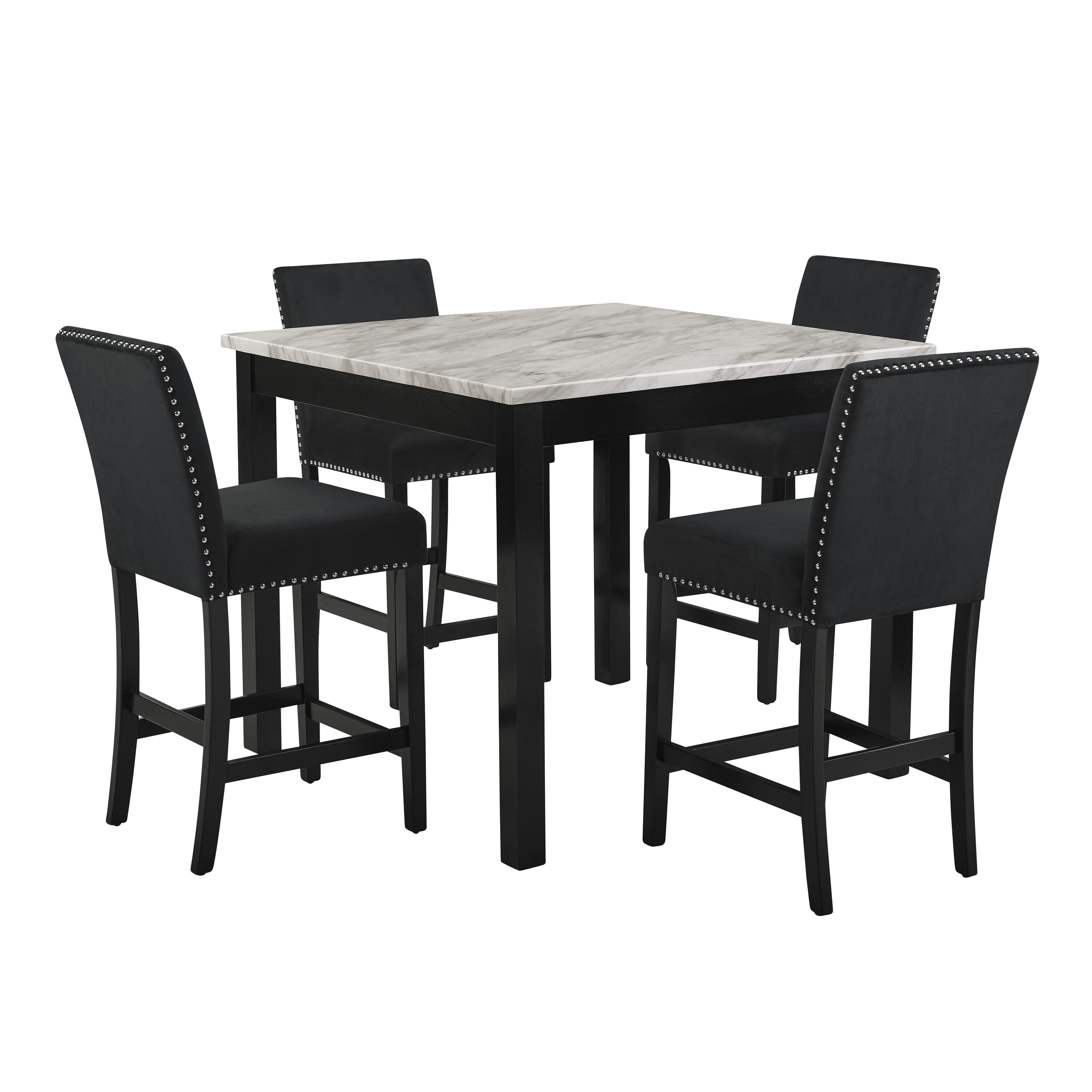 New Classic Furniture D400-52S-BLK Dining-Sets - View #3