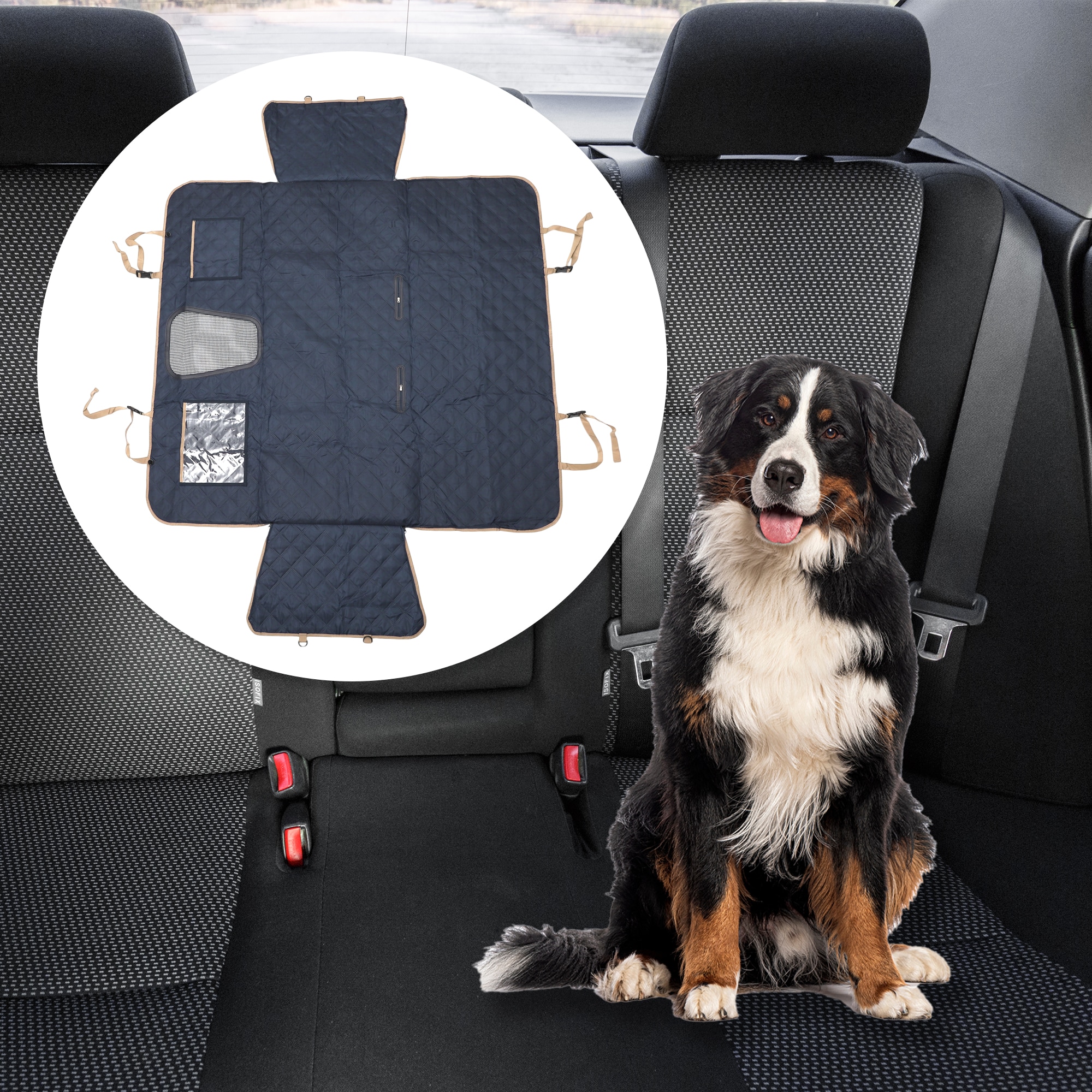 Unique Bargains S26020600UX8719 Dog-Car-Seats - View #2